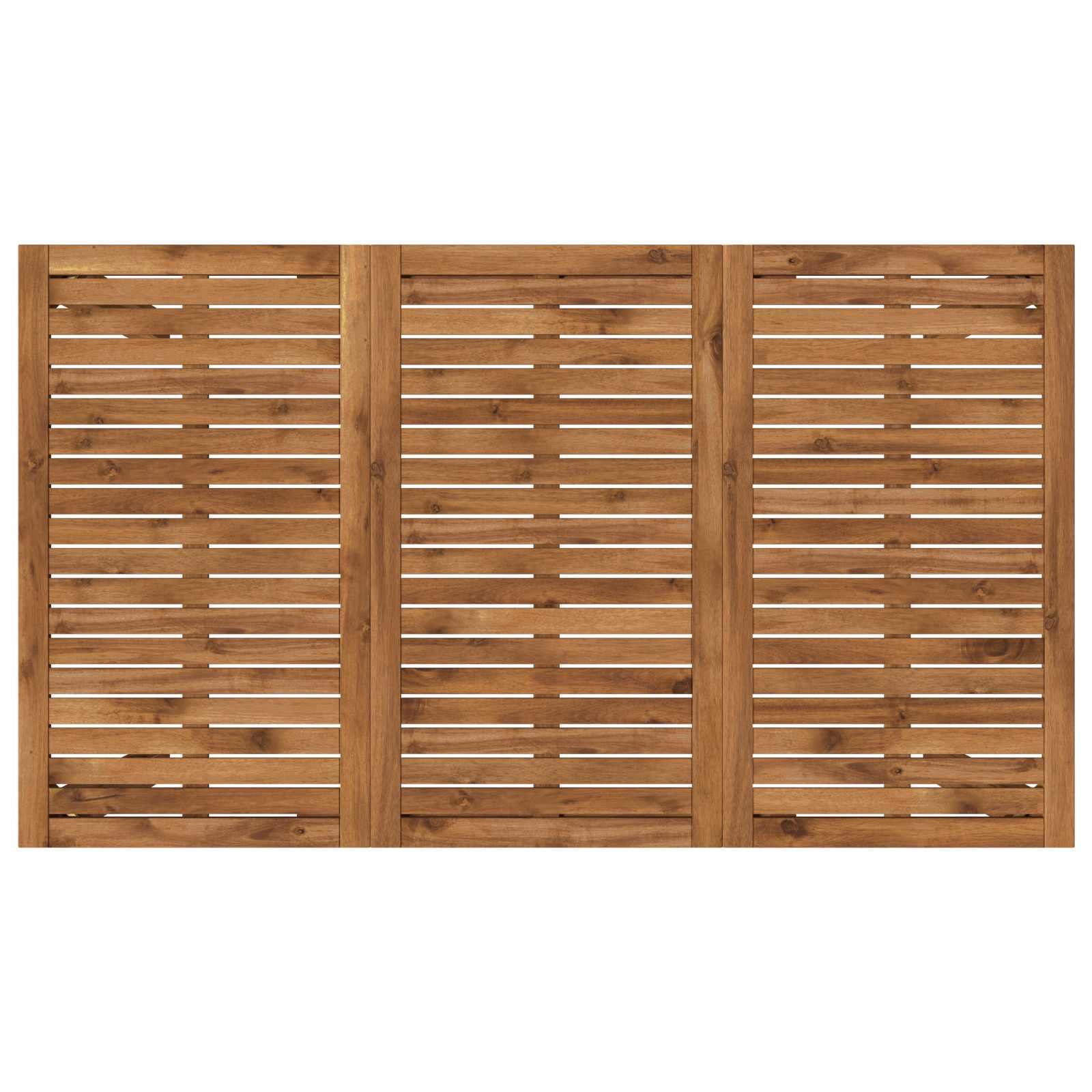 Garden Bar Table Natural 141 x 80.5 x 105 cm Solid Acacia Wood