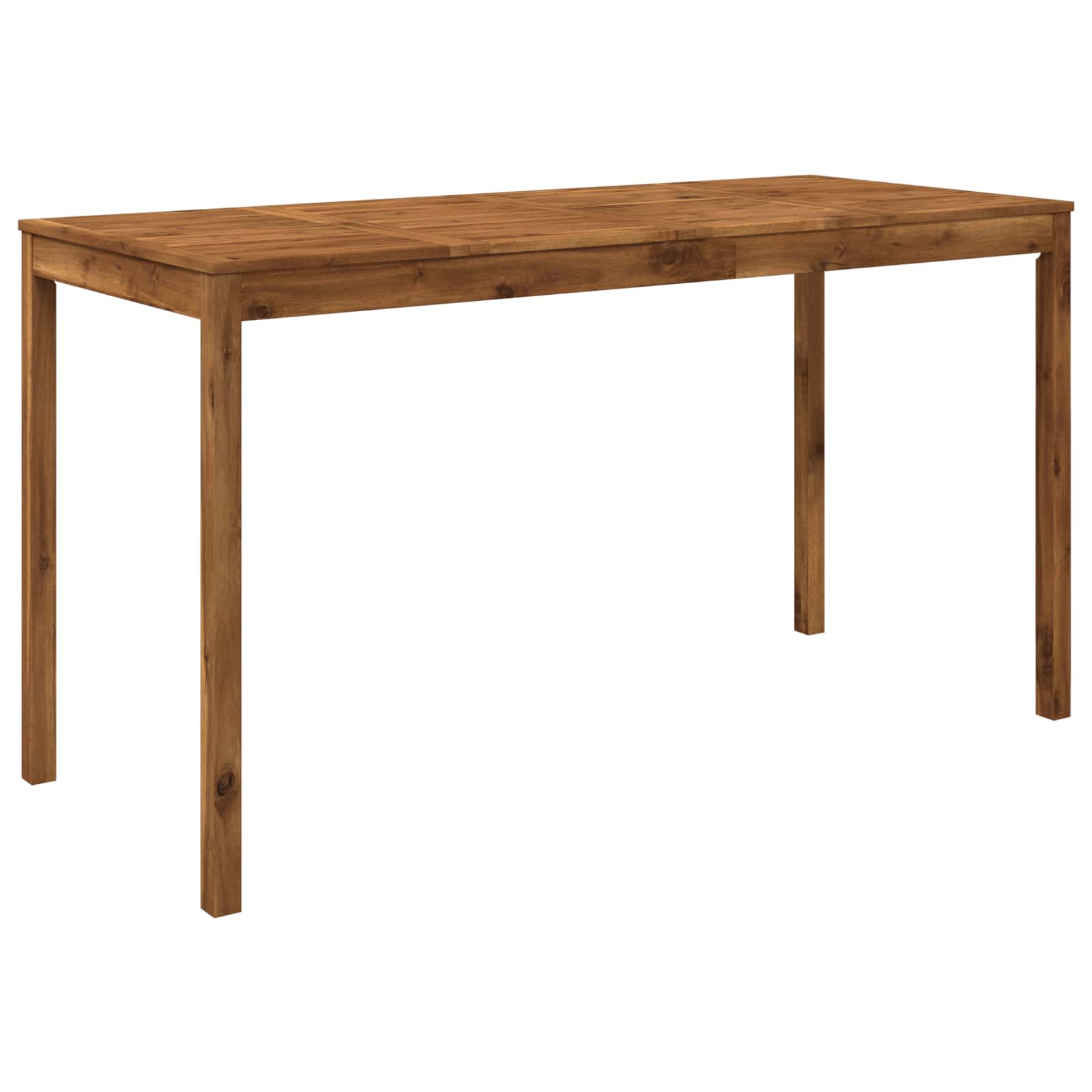 Garden Bar Table Natural 196 x 80.5 x 105 cm Solid Acacia Wood