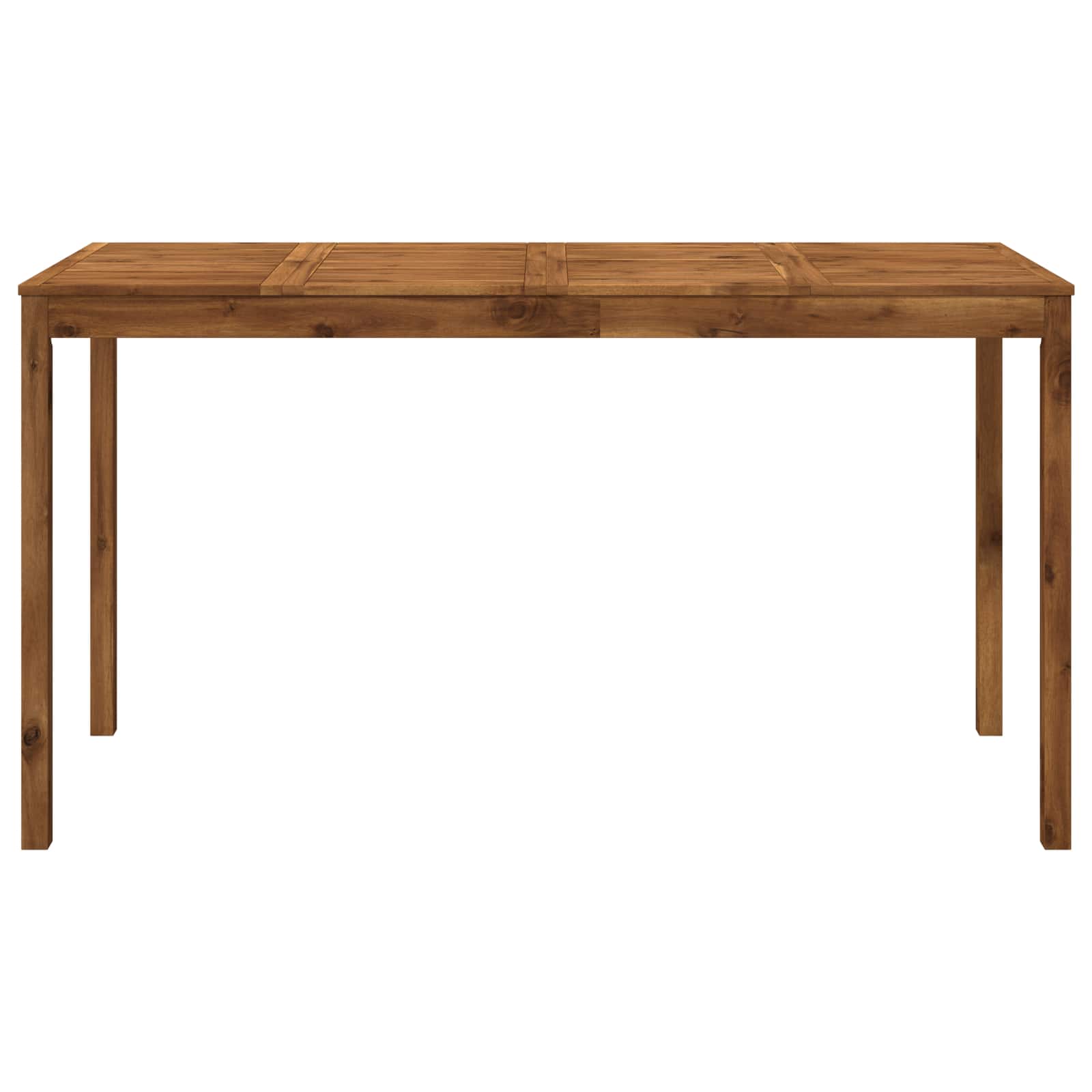 Garden Bar Table Natural 196 x 80.5 x 105 cm Solid Acacia Wood