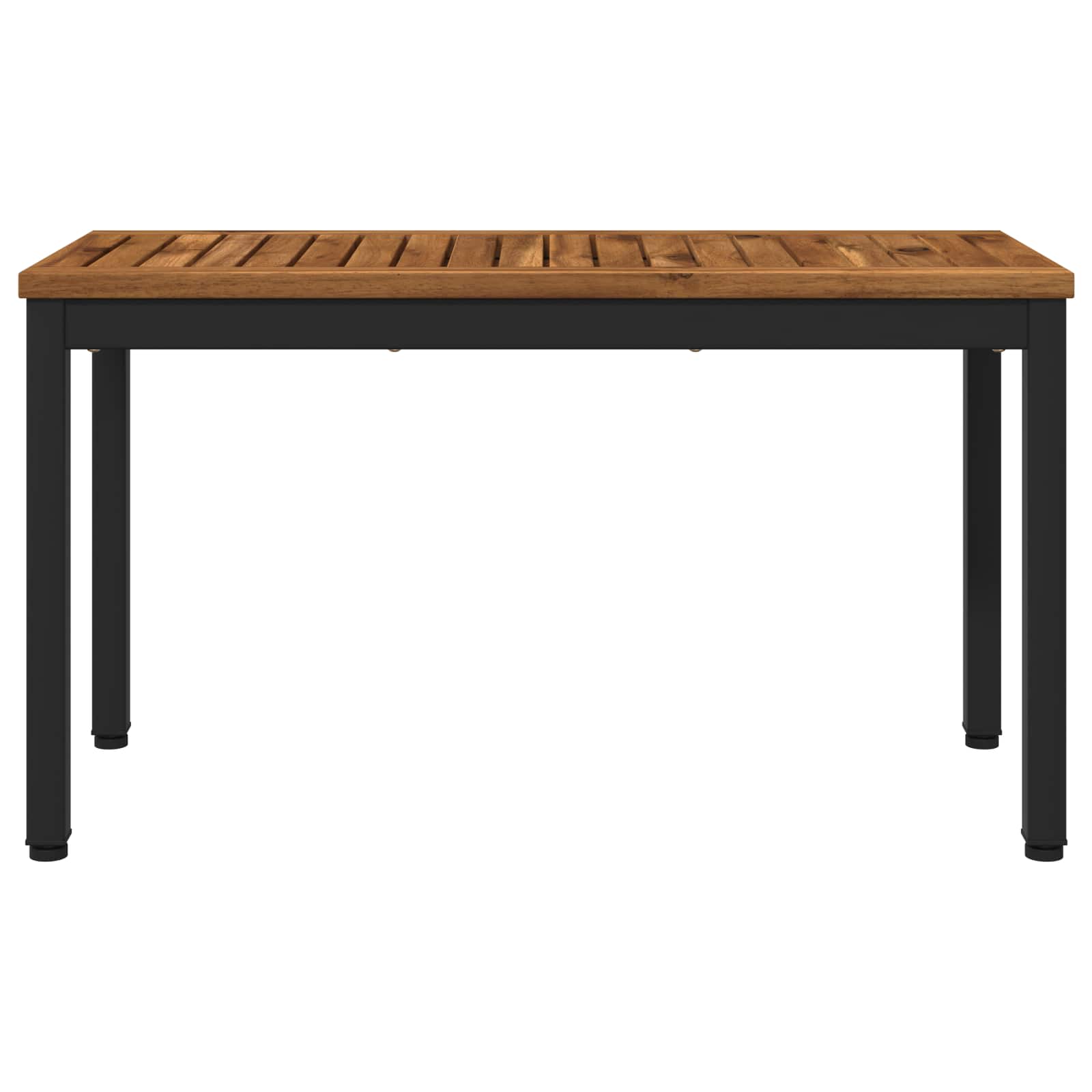 Garden Bench 80.5 x 35 x 45 cm Solid Acacia Wood Rectangular