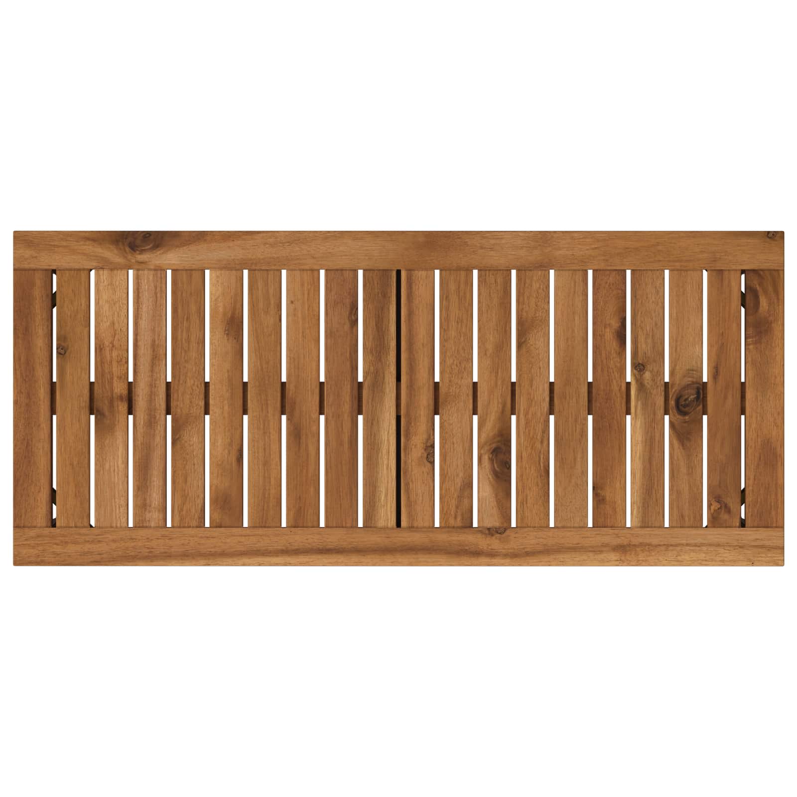 Garden Bench 80.5 x 35 x 45 cm Solid Acacia Wood Rectangular