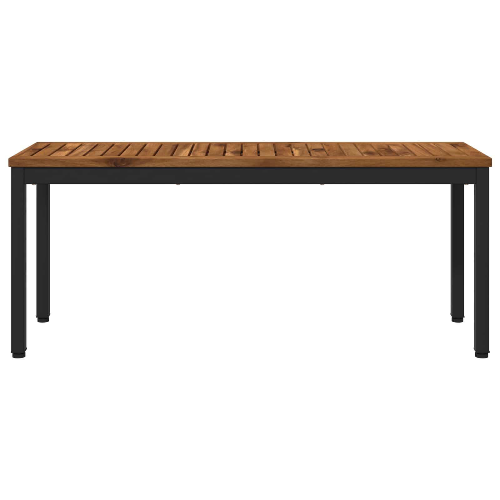 Garden Bench 108.5 x 35 x 45 cm Solid Acacia Wood Rectangular