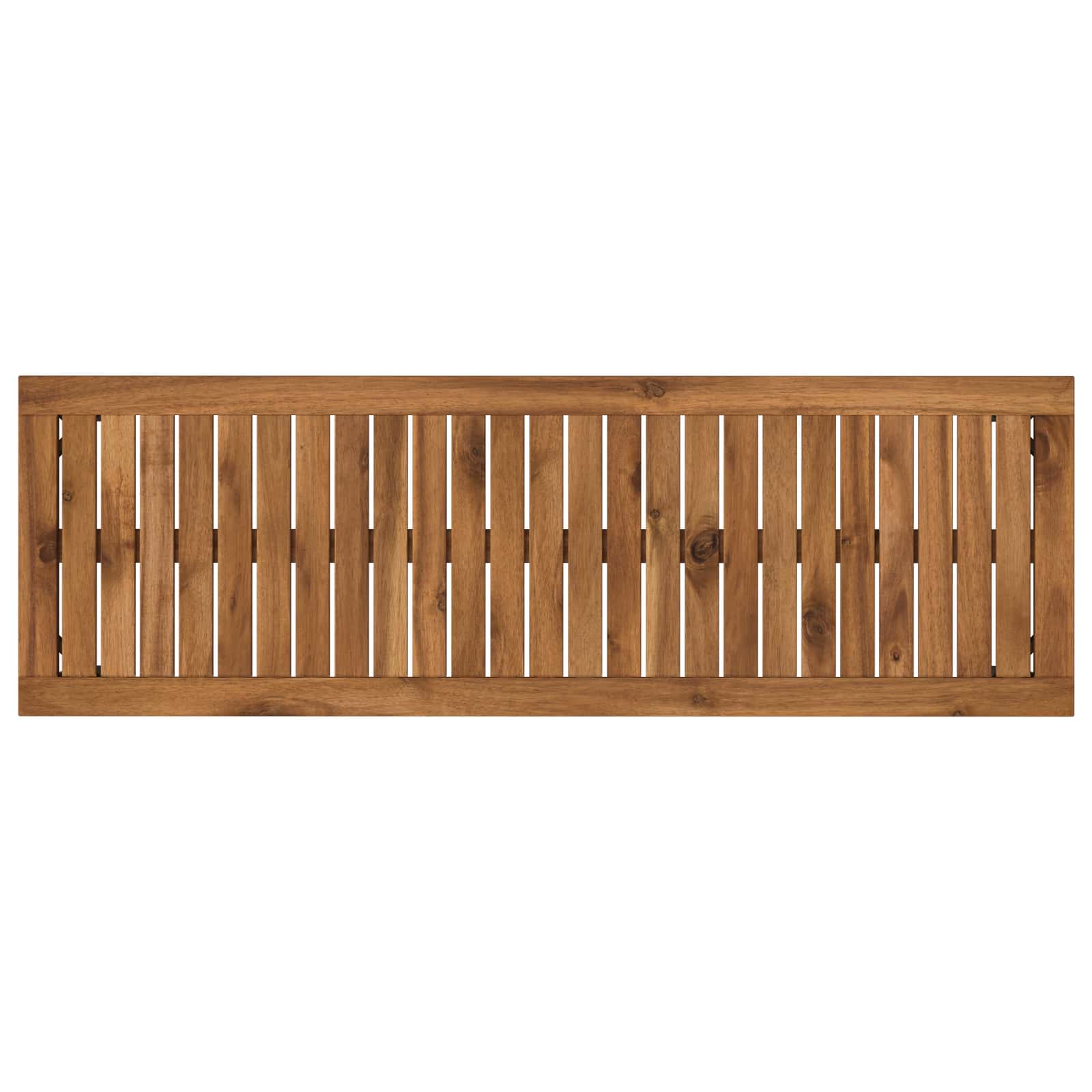 Garden Bench 108.5 x 35 x 45 cm Solid Acacia Wood Rectangular