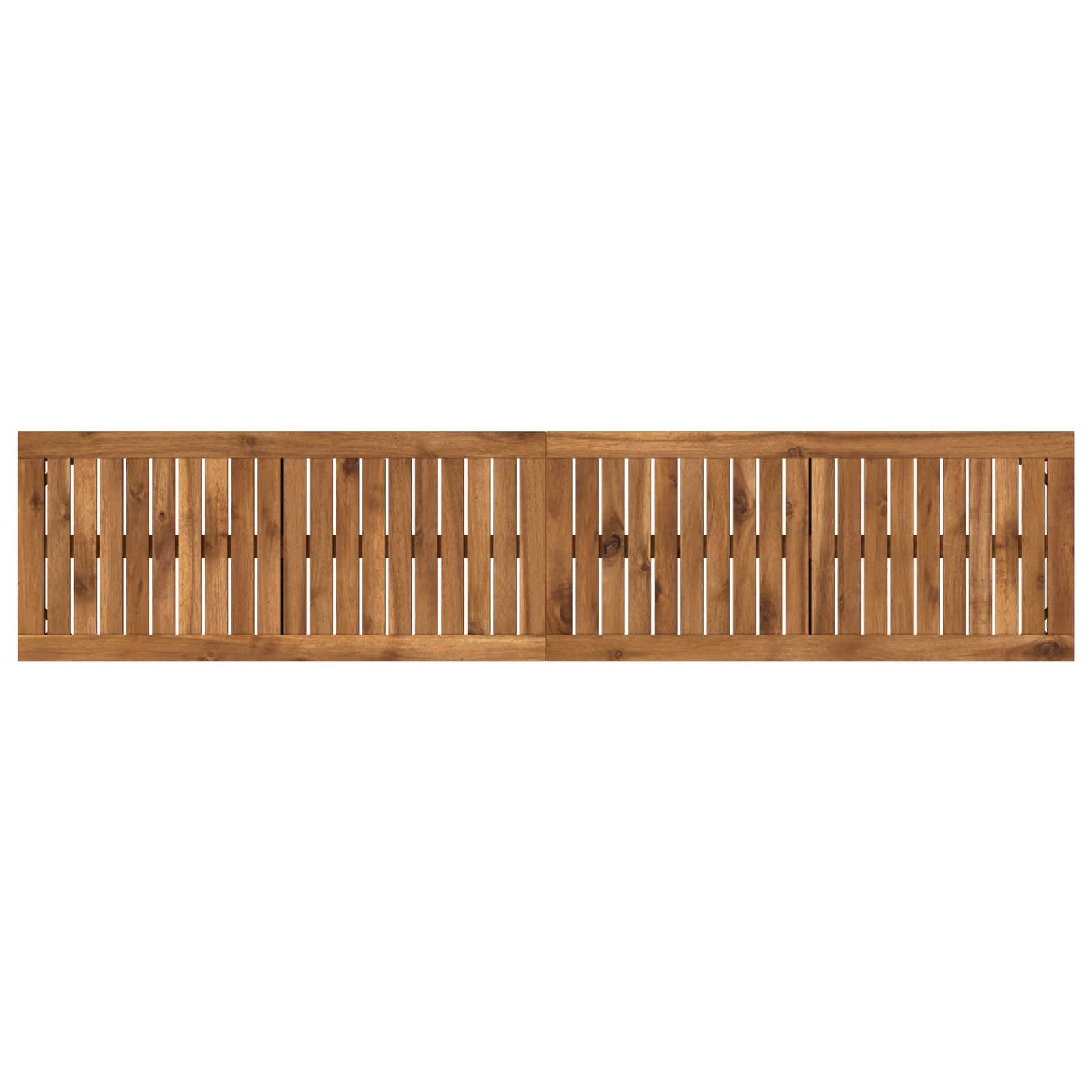Garden Bench 161 x 35 x 45 cm Solid Acacia Wood Rectangular