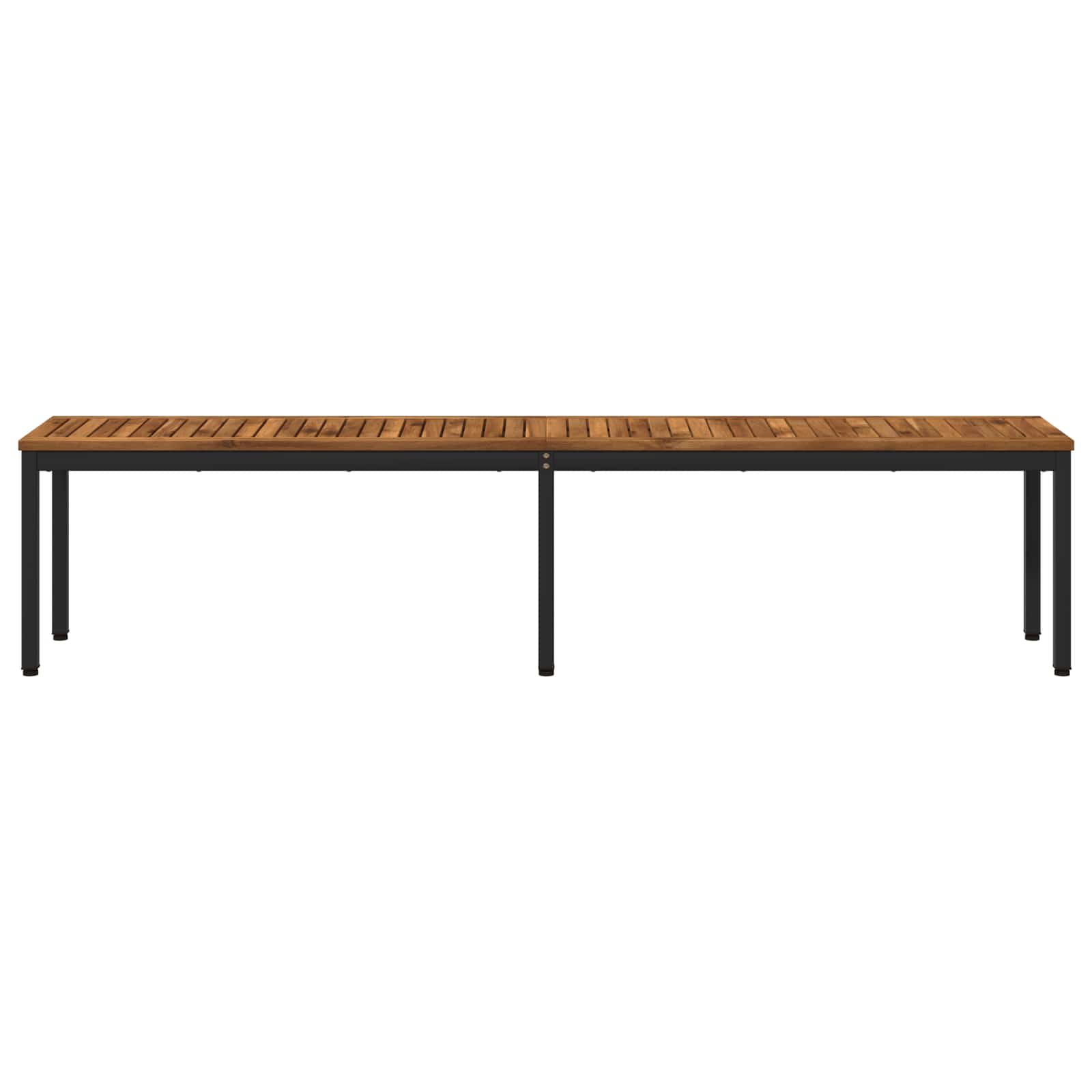 Garden Bench 201 x 35 x 45 cm Solid Acacia Wood Rectangular