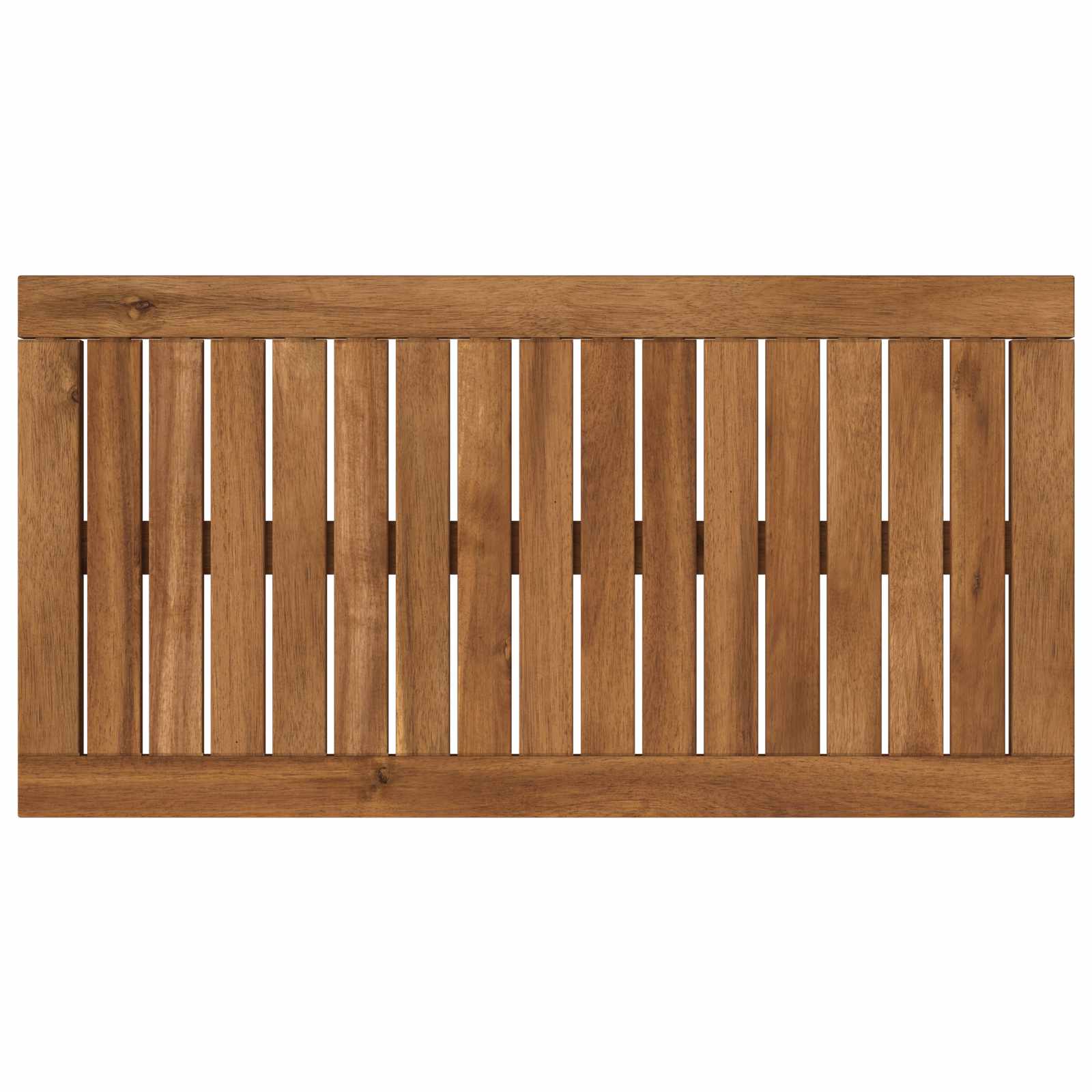 Table Top 68.5 x 35 x 2 cm Rectangular Solid Acacia Wood