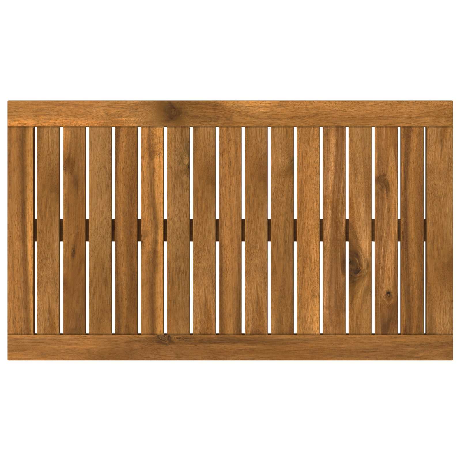 Table Top 68.5 x 40 x 2 cm Rectangular Solid Acacia Wood