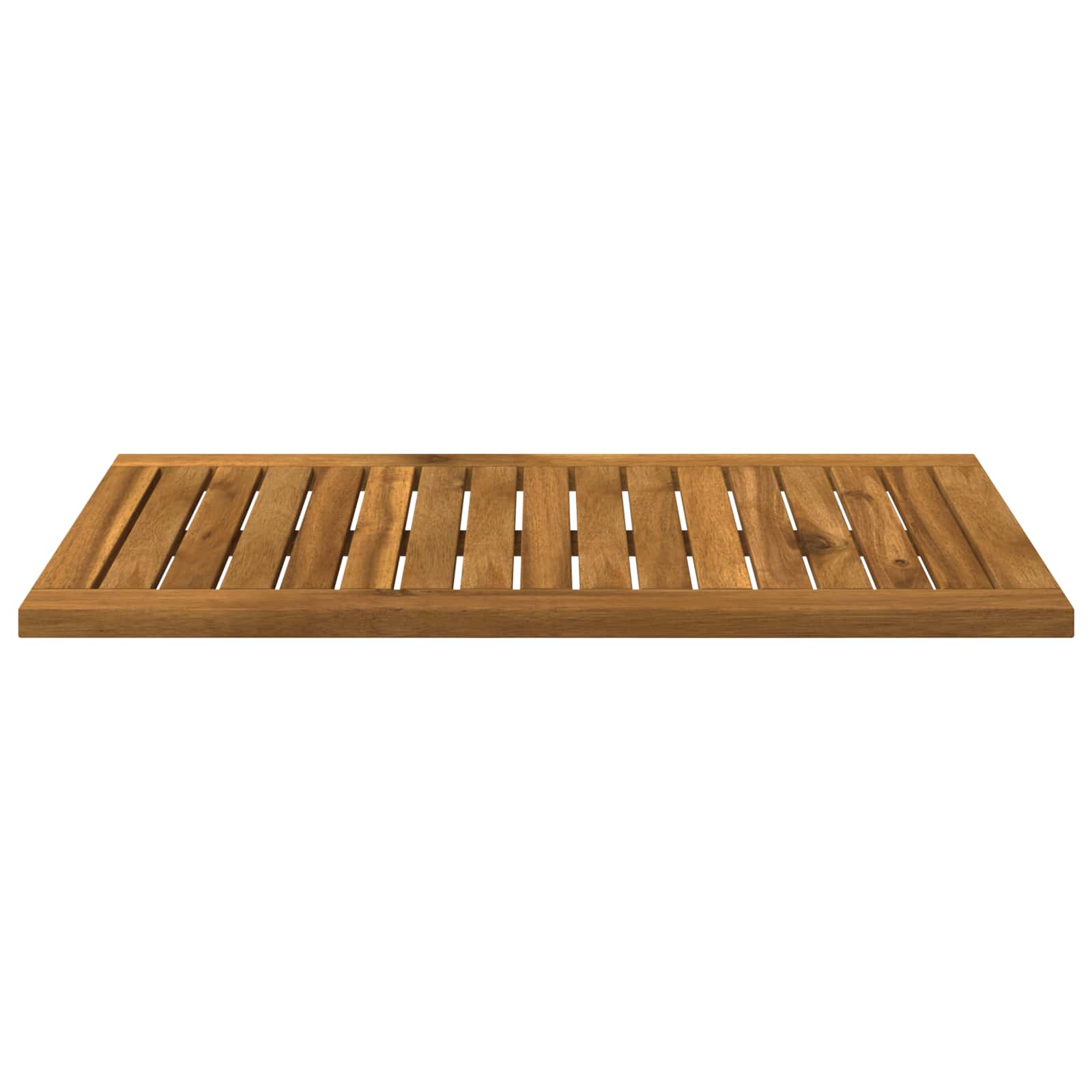 Table Top 68.5 x 40 x 2 cm Rectangular Solid Acacia Wood