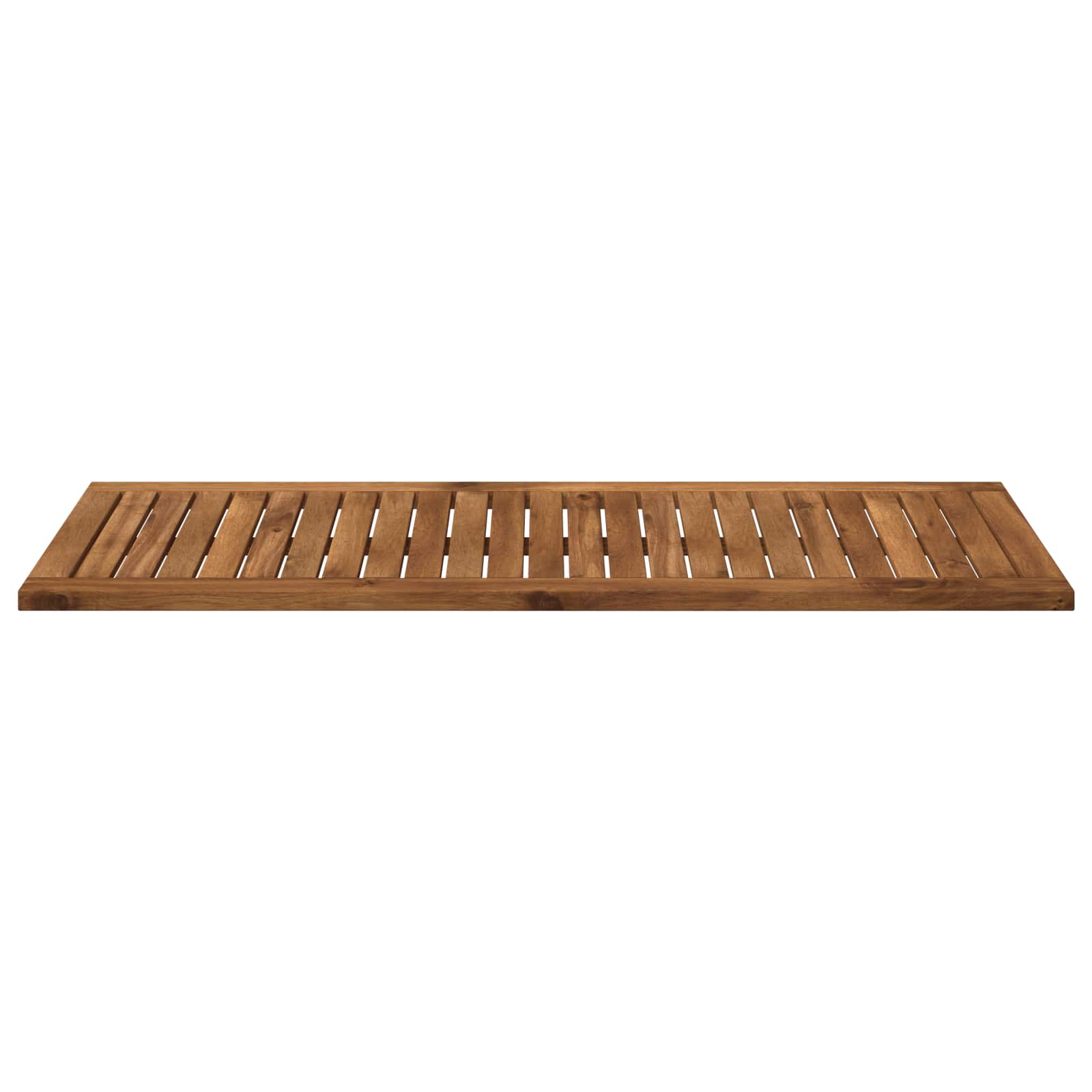 Table Top 100.5 x 40 x 2 cm Rectangular Solid Acacia Wood