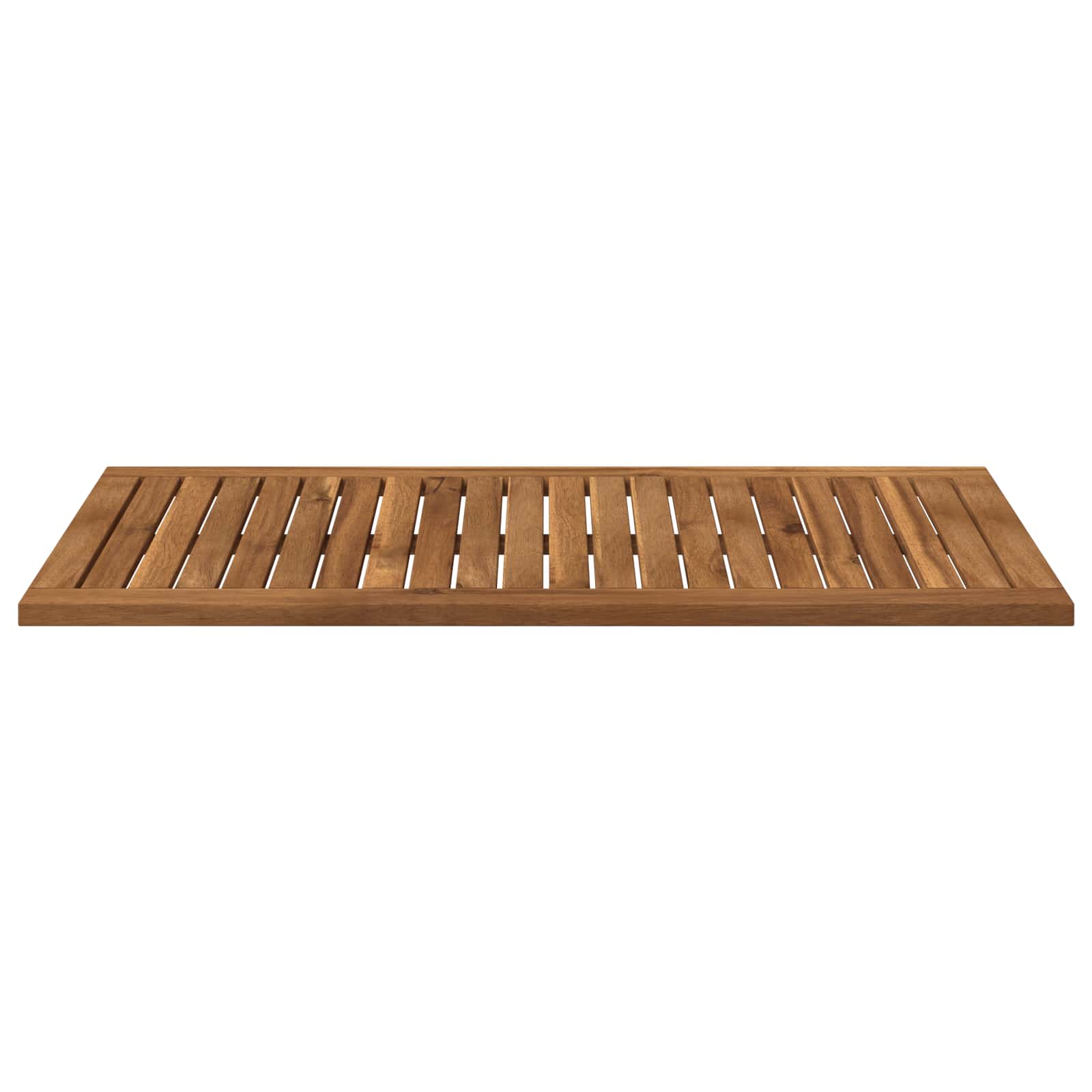 Table Top 88.5 x 45 x 2 cm Rectangular Solid Acacia Wood