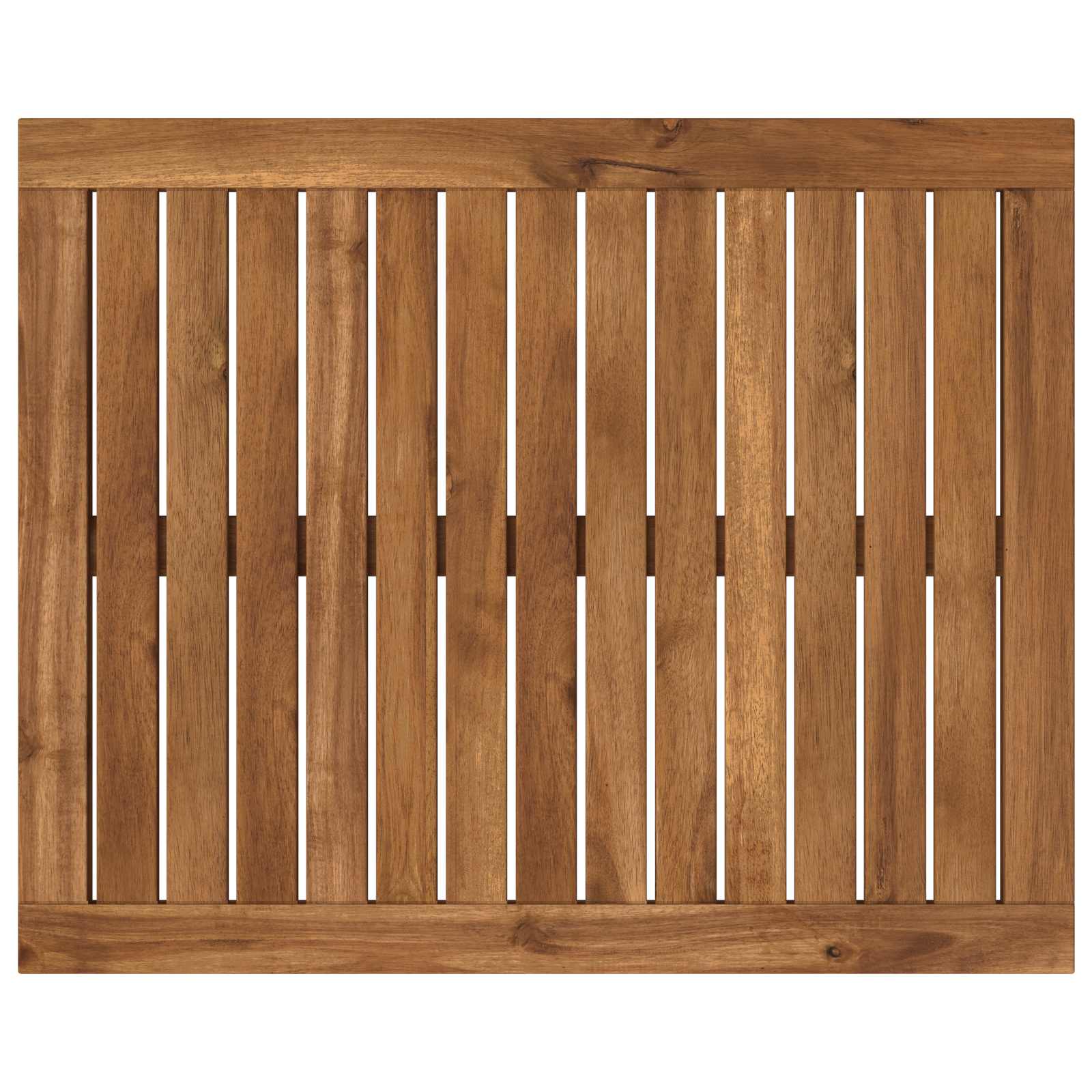 Table Top 60.5 x 49 x 2 cm Rectangular Solid Acacia Wood