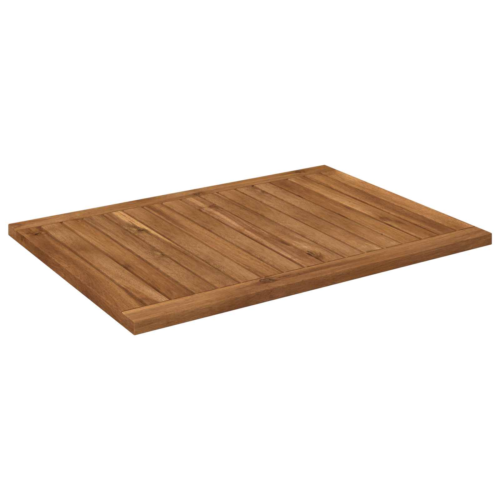 Table Top 68.5 x 49 x 2 cm Rectangular Solid Acacia Wood