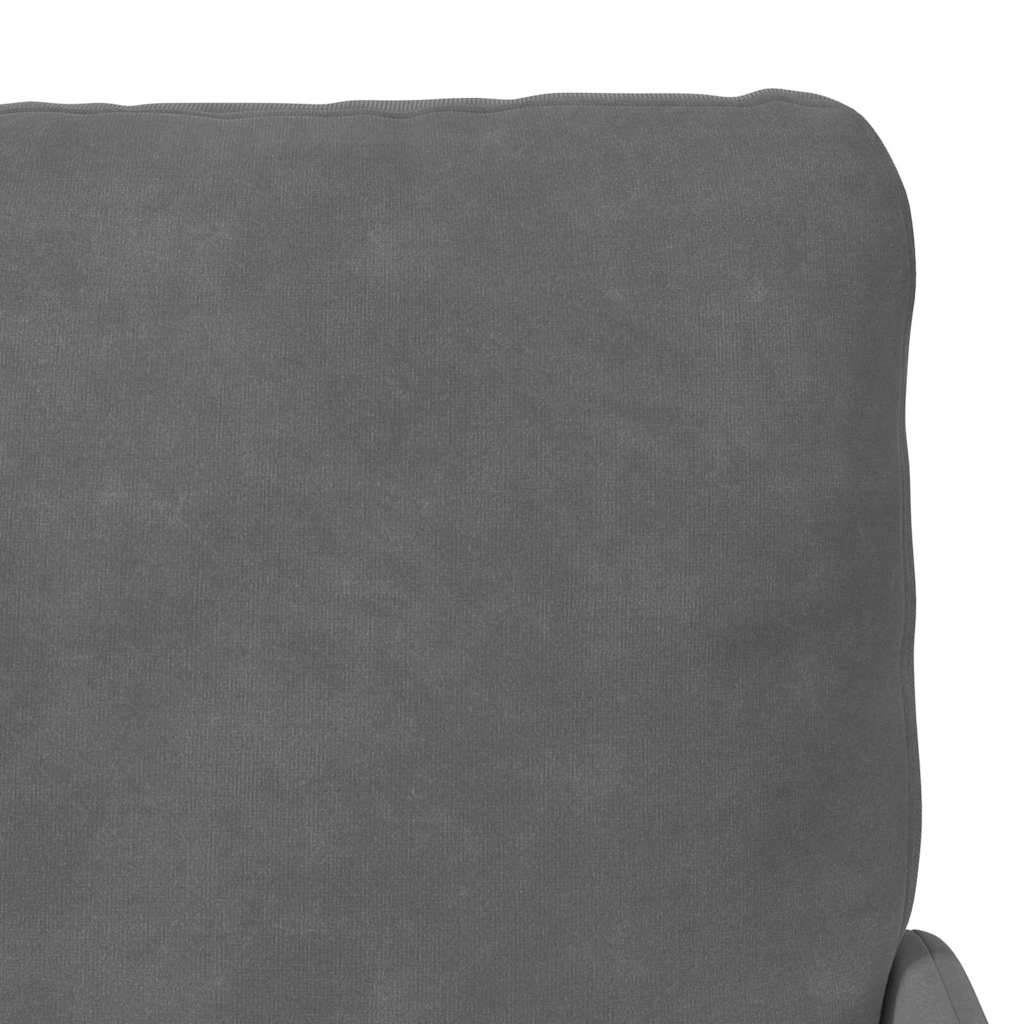 Sofas with Cushion 55cm Dark Grey Plywood