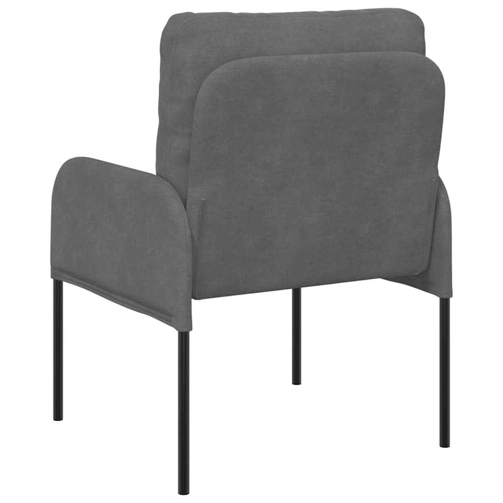 Sofas with Cushion 55cm Dark Grey Plywood