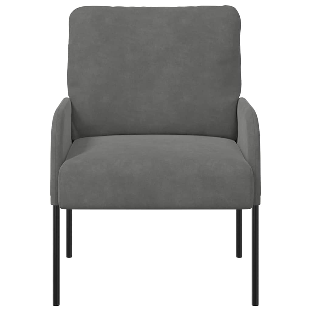 Sofas with Cushion 55cm Dark Grey Plywood