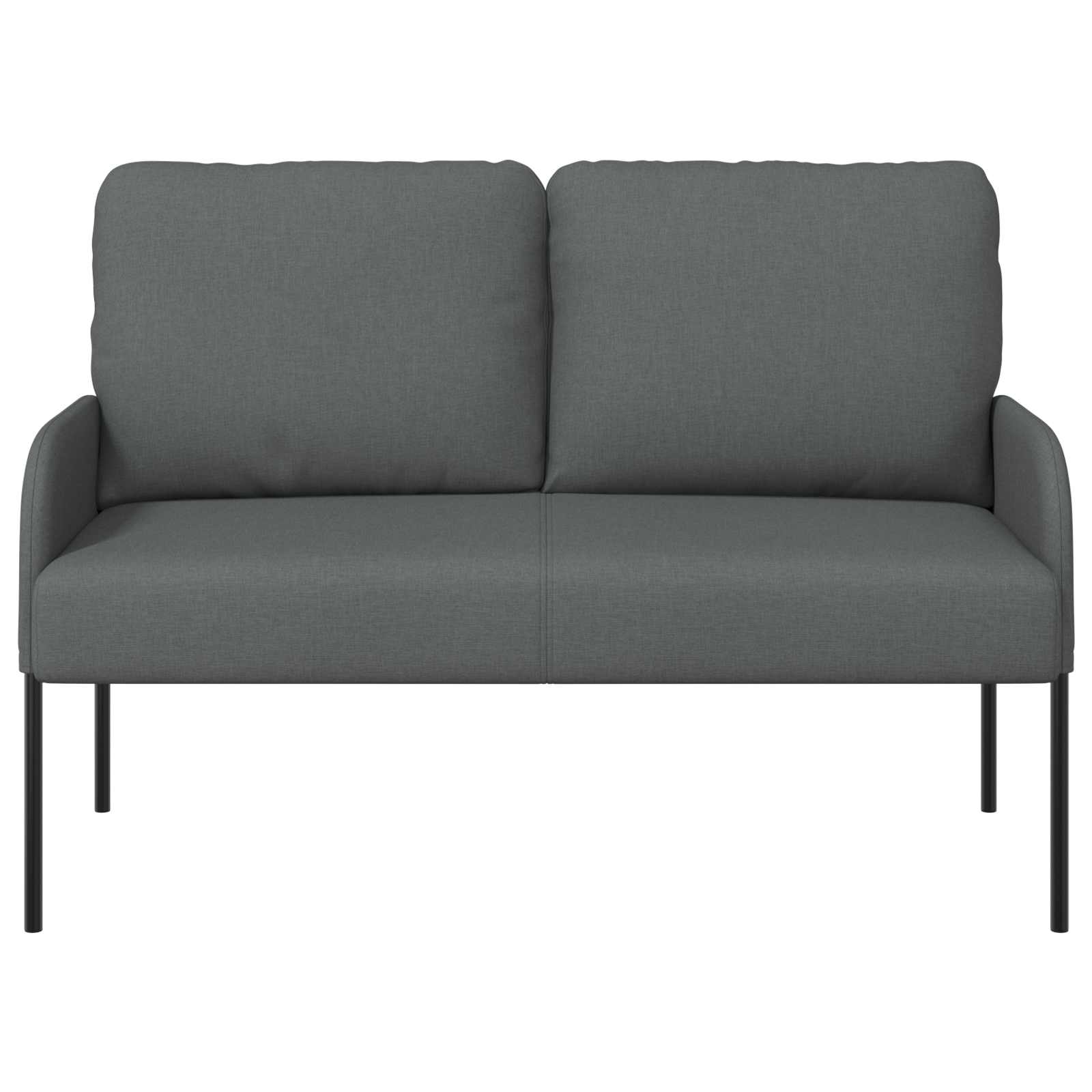 Sofas with Cushion 110cm Dark Grey Plywood