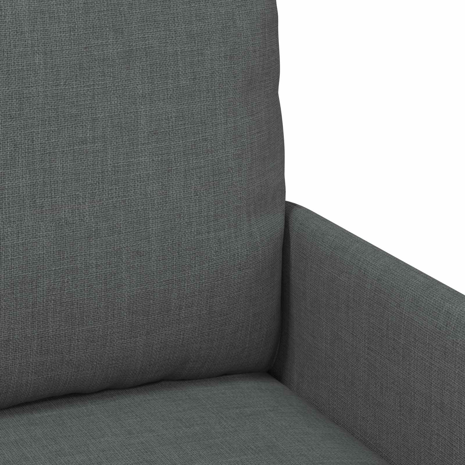 Sofa Sets 3 pcs Dark Grey Plywood