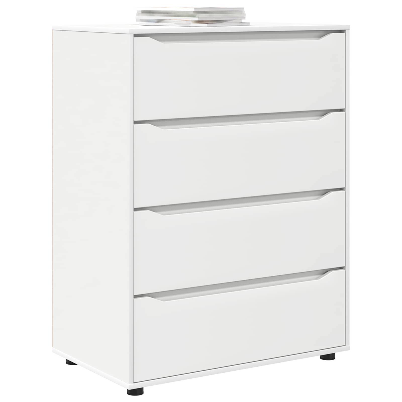 Storage Cabinets White 80 x 48 x 105 cm Engineered Wood