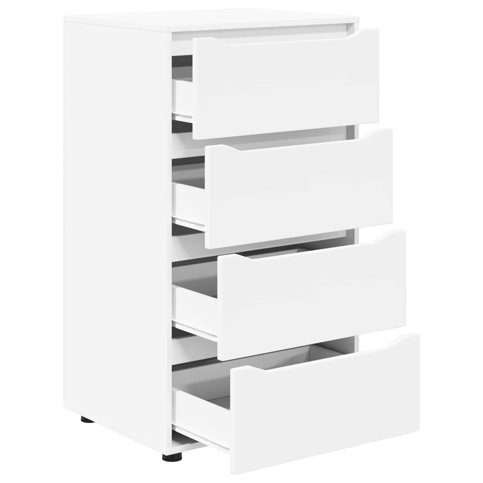 Storage Cabinets White 60 x 48 x 105 cm Engineered Wood