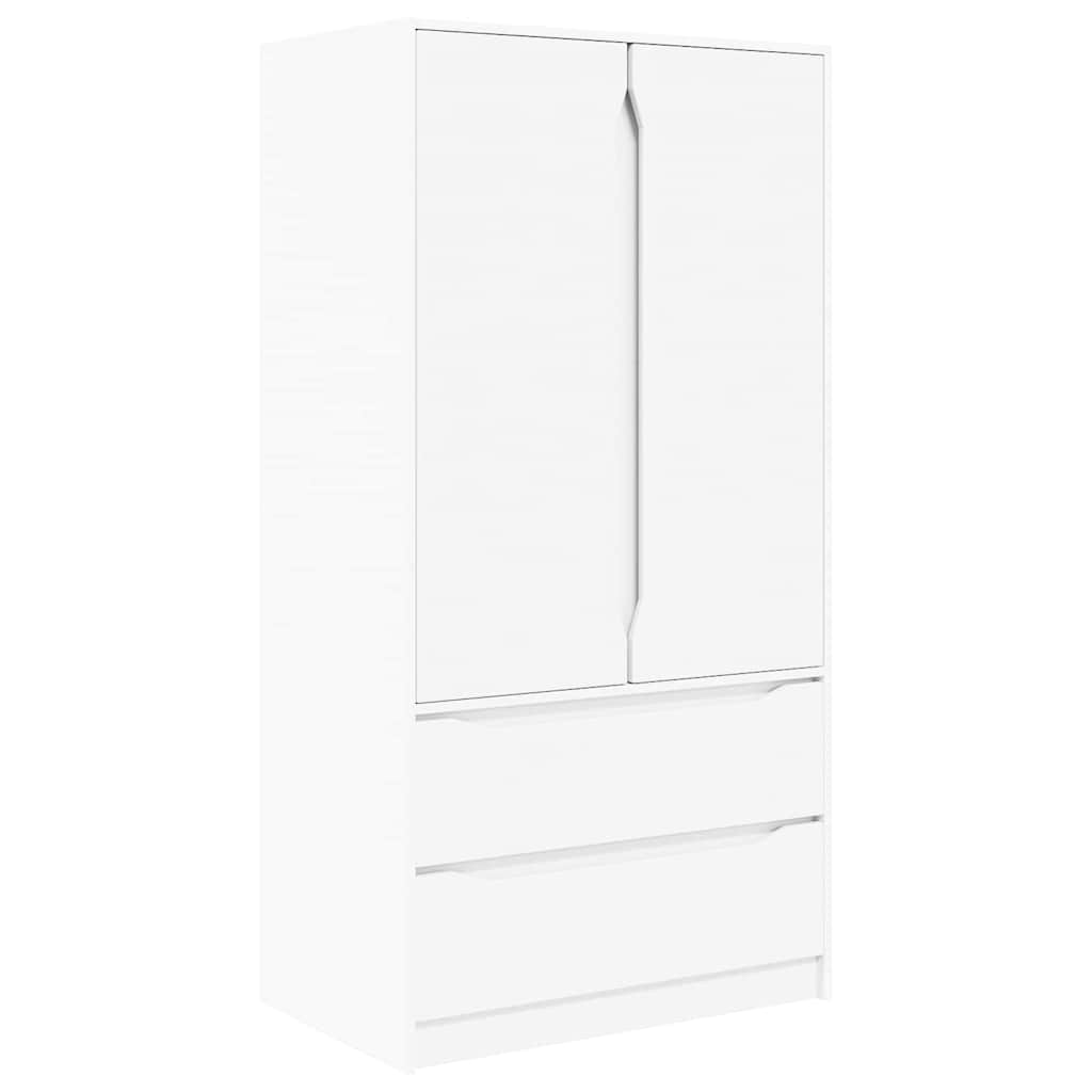 Bathroom Cabinet White 79.5 x 49 x 156 cm Engineered Wood
