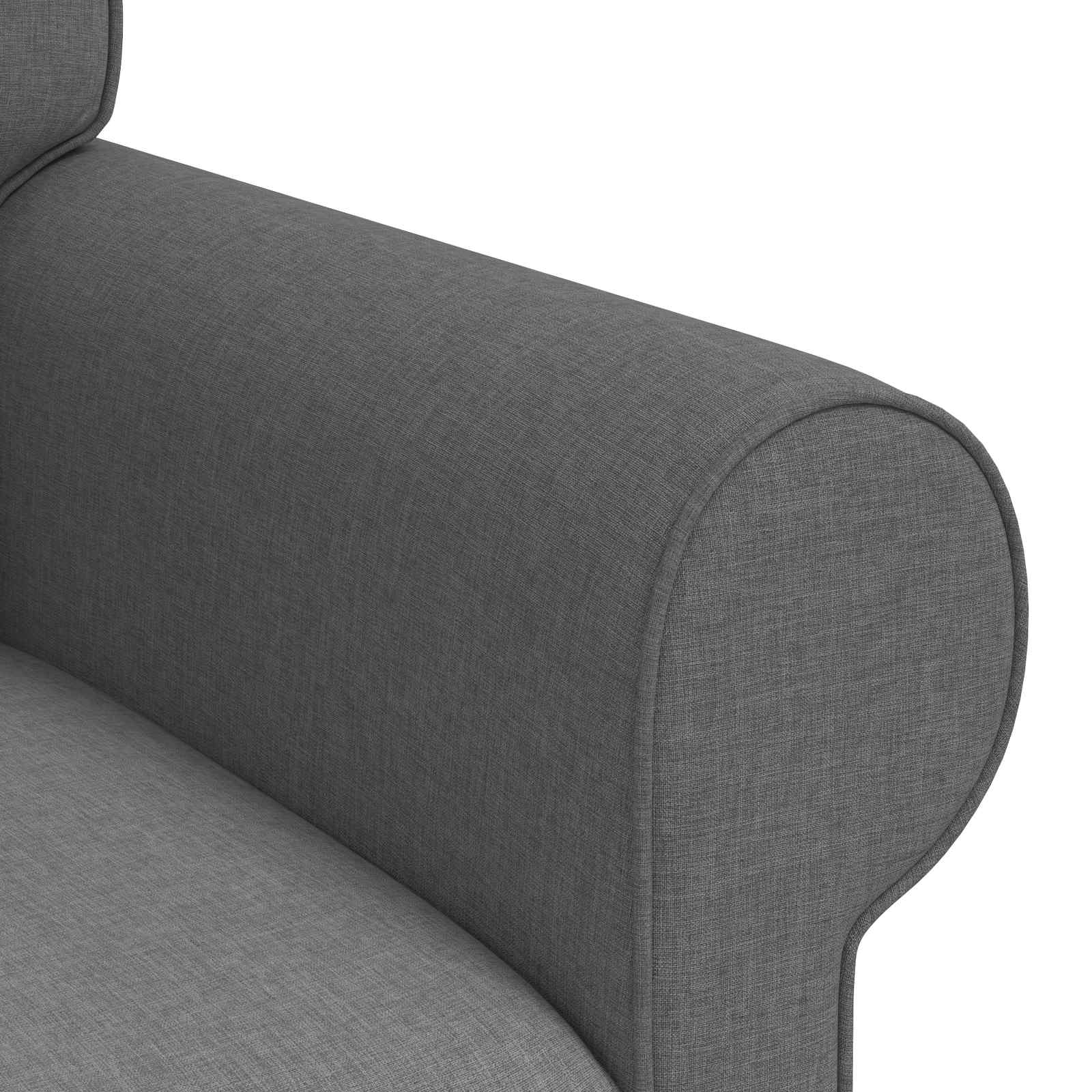 Sofa Dark Grey 95 x 82 x 80 cm Fabric