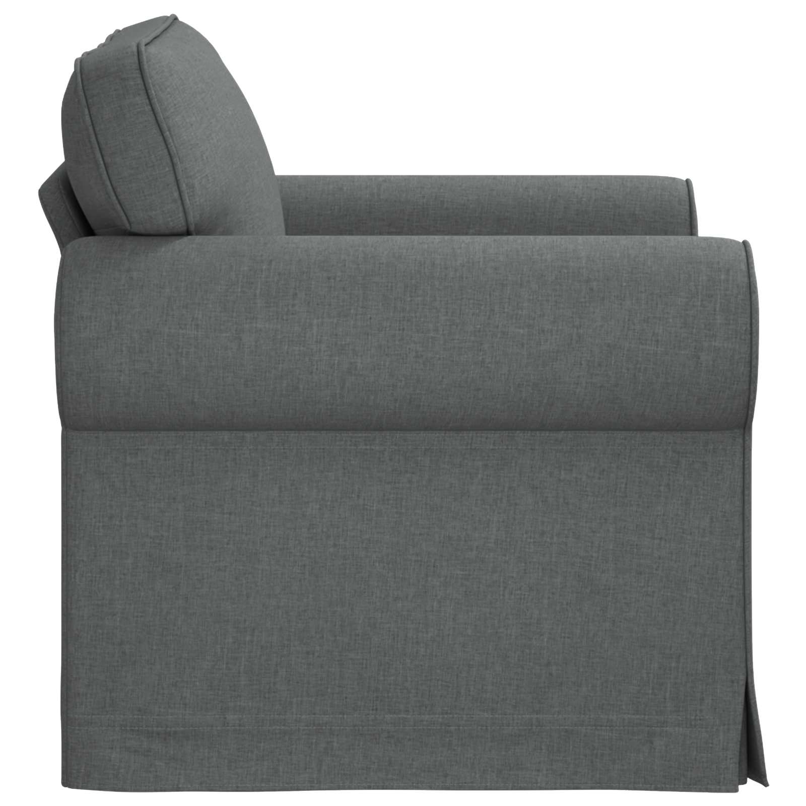 Sofa Dark Grey 95 x 82 x 80 cm Fabric