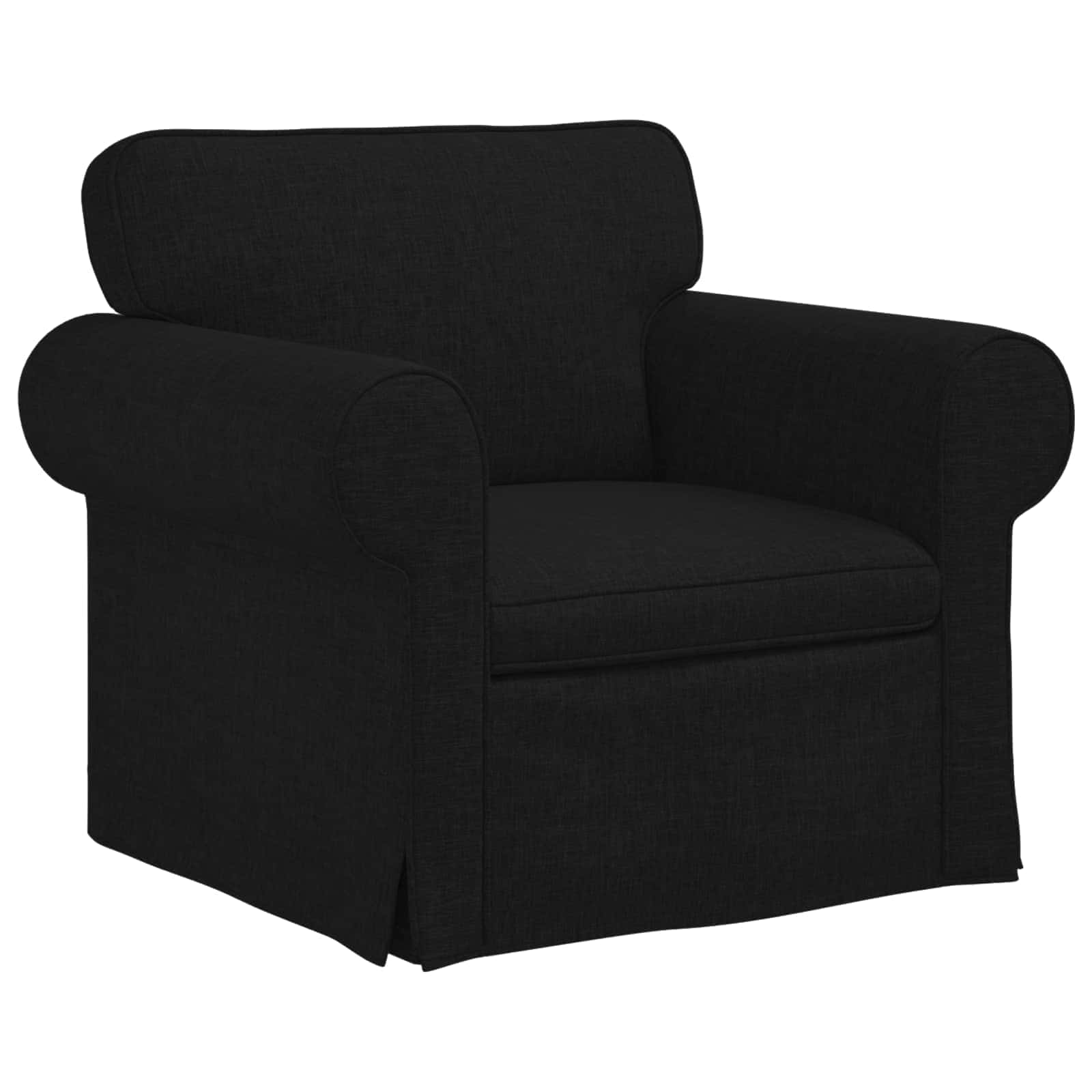 Sofa Black 95 x 82 x 80 cm Fabric