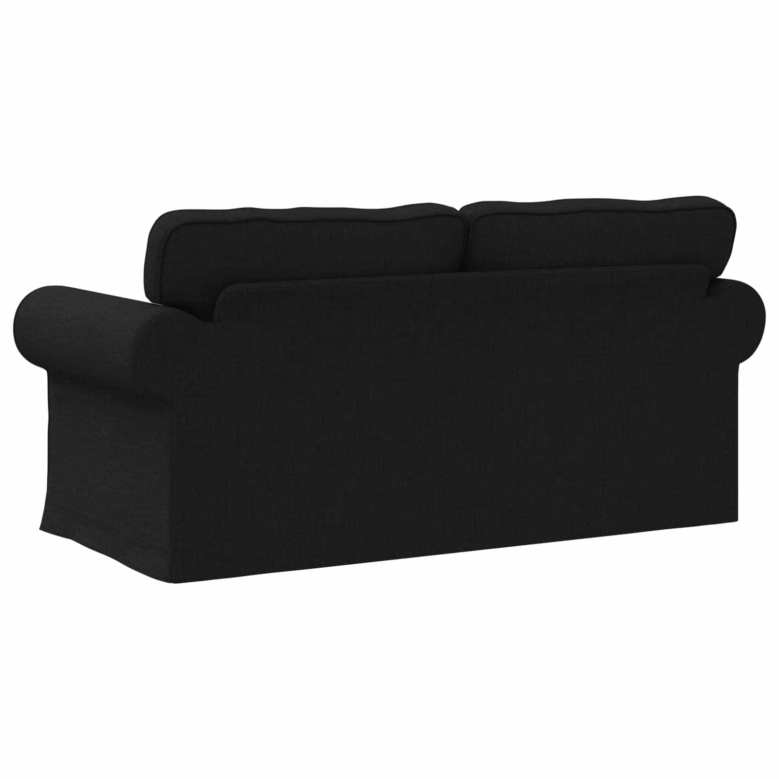Sofa Black 175 x 82 x 80 cm Fabric