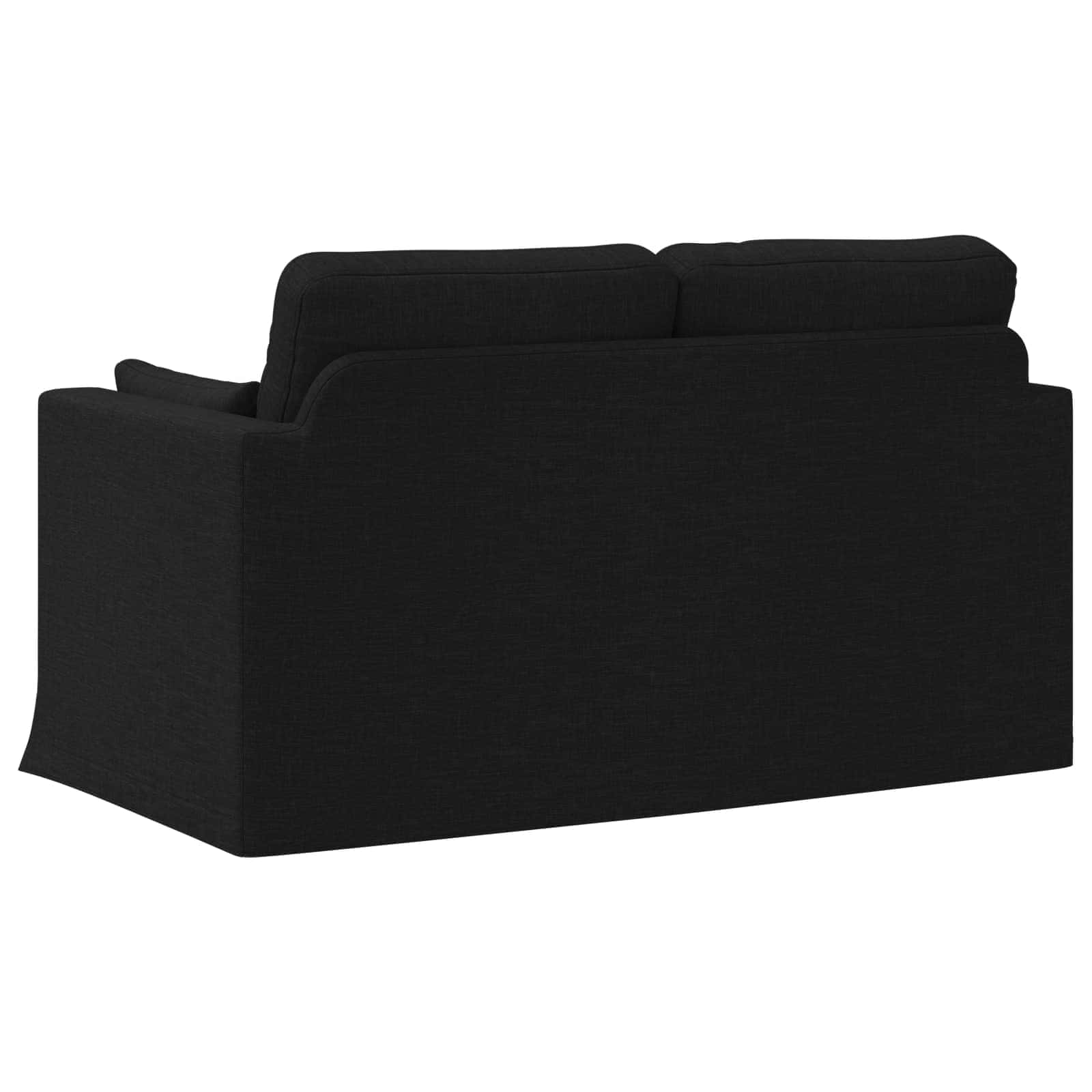 Sofa Black 139 x 78 x 80 cm Fabric