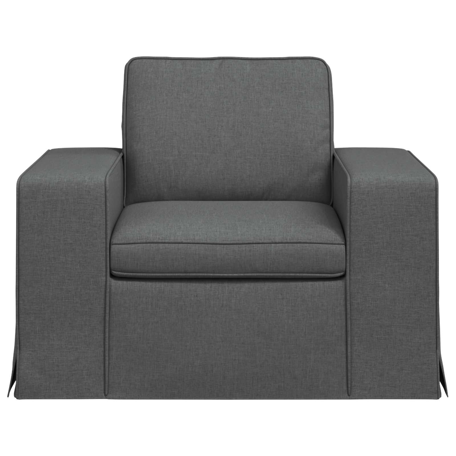 Sofa Dark Grey 103 x 80 x 82 cm Fabric