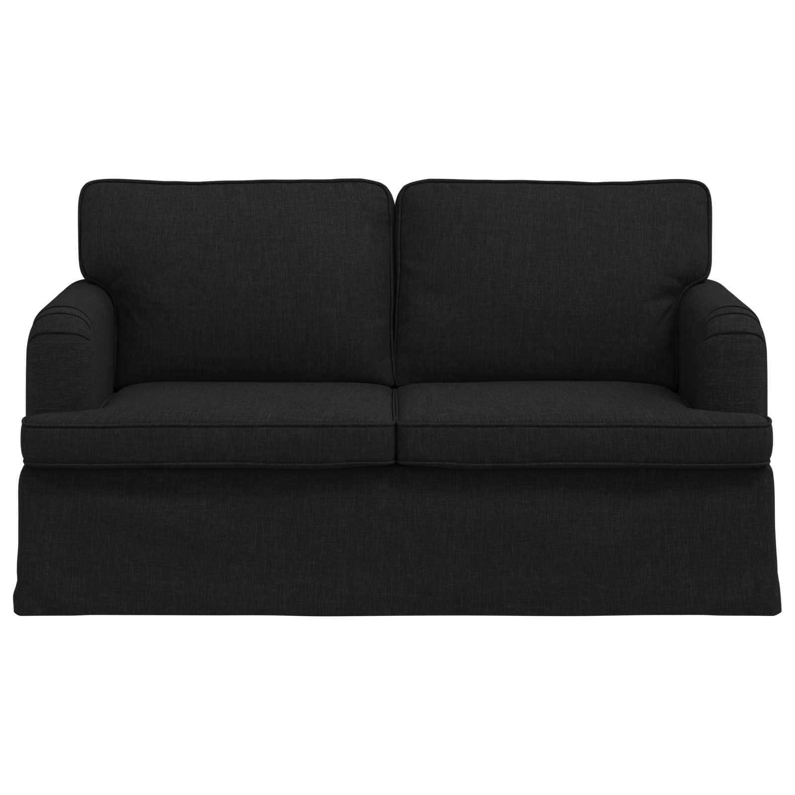 Sofa Black 144 x 80 x 85 cm Fabric