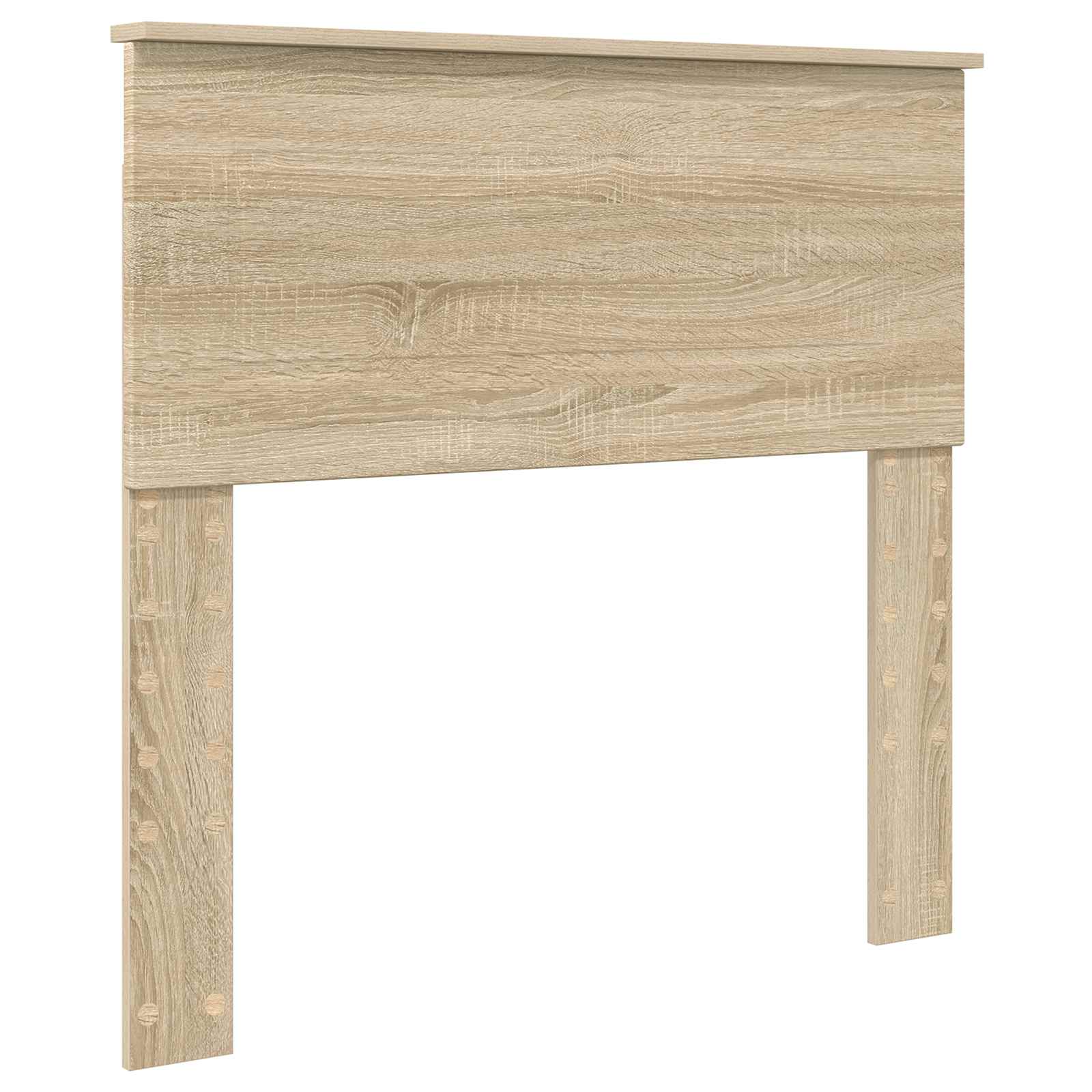 Bed Frame with Headboard Sonoma Oak 90 x 200 cm Engineered Wood