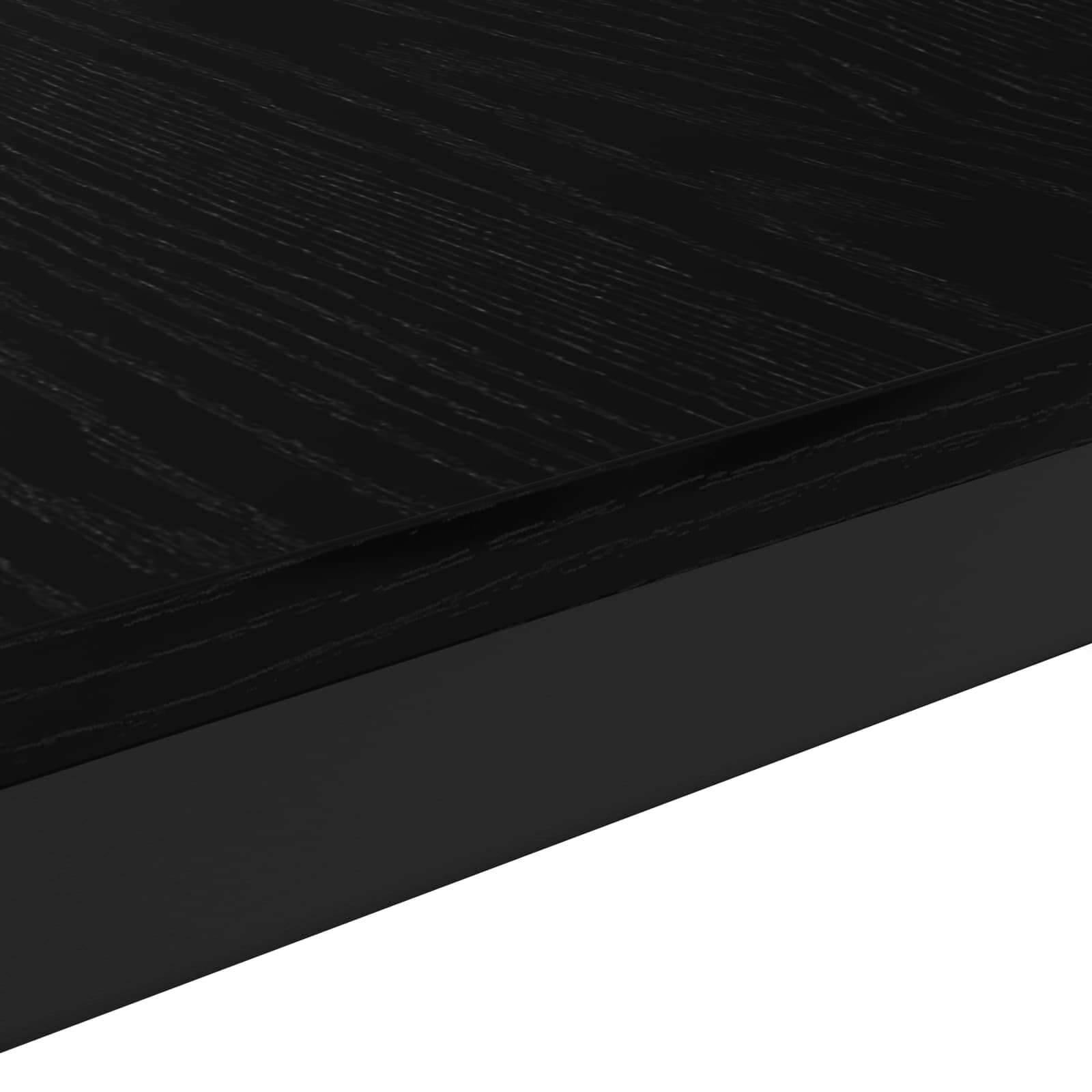 Coffee Table Black Oak 60 x 30 x 36 cm Engineered Wood