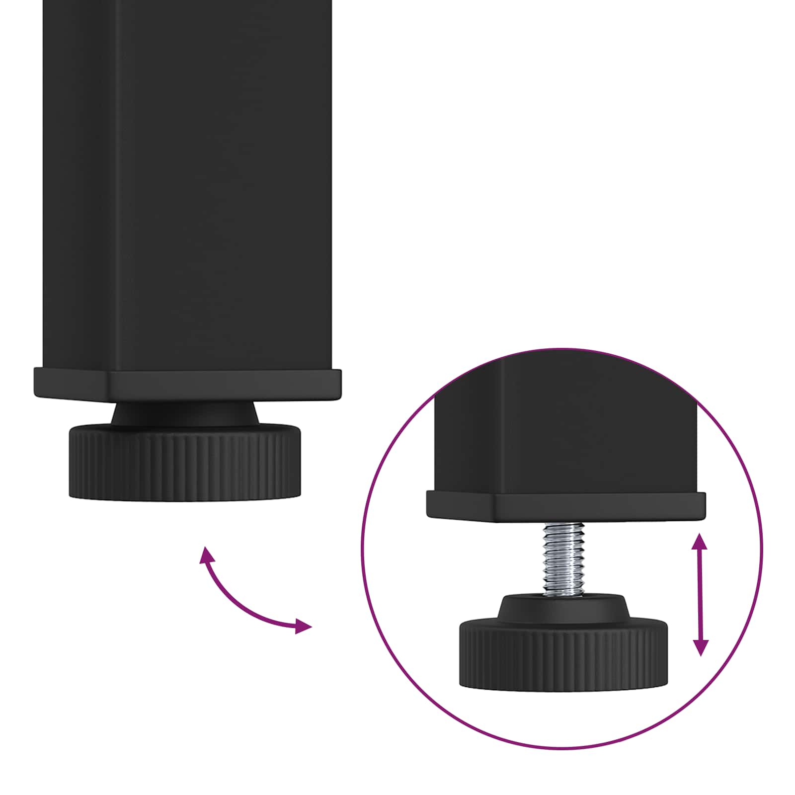 Coffee Table Black Oak 60 x 30 x 36 cm Engineered Wood