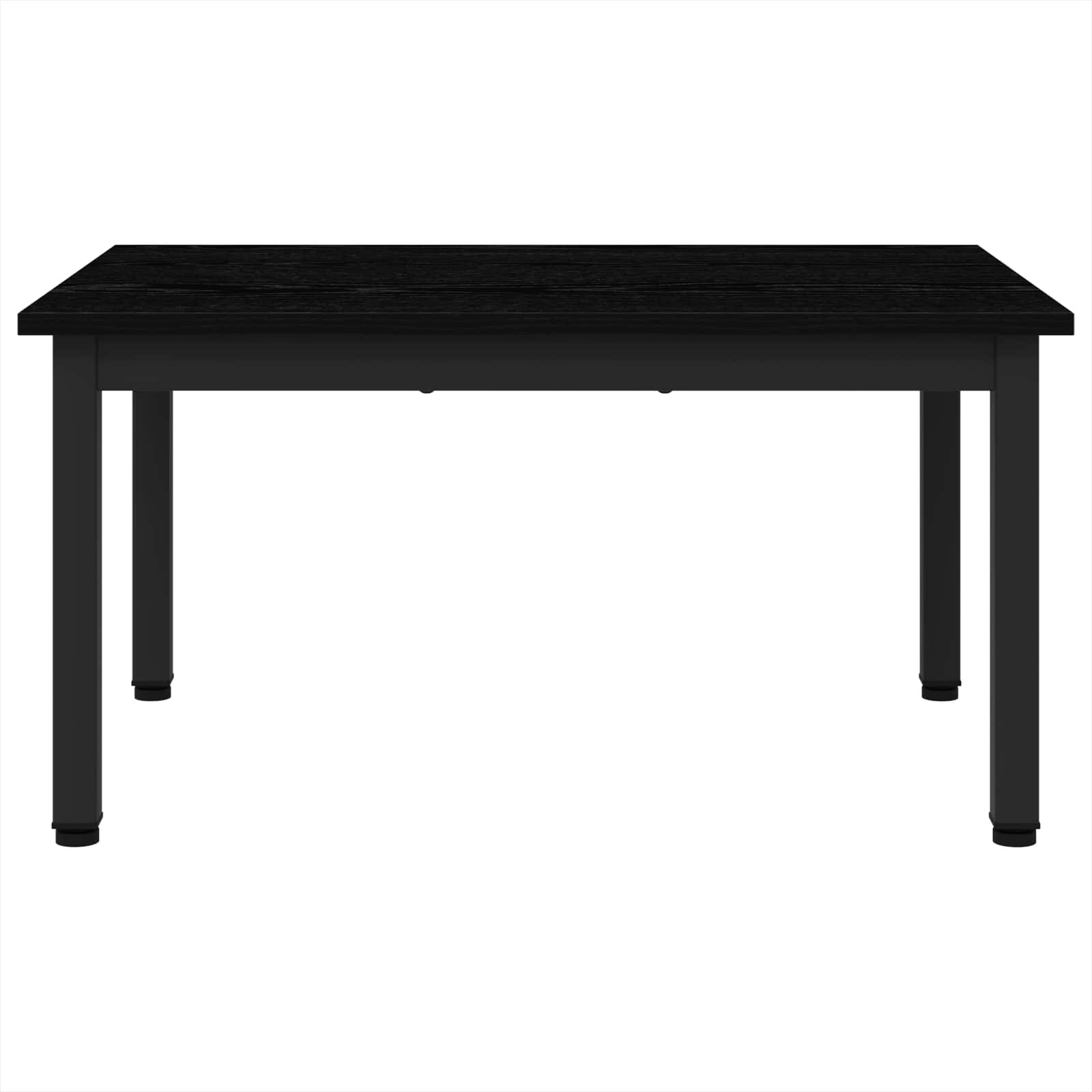 Coffee Table Black Oak 70 x 50 x 36 cm Engineered Wood