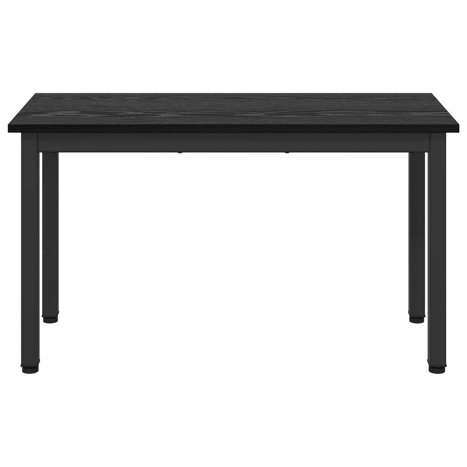 Bench Black Oak 80 x 35 x 45 cm Engineered Wood