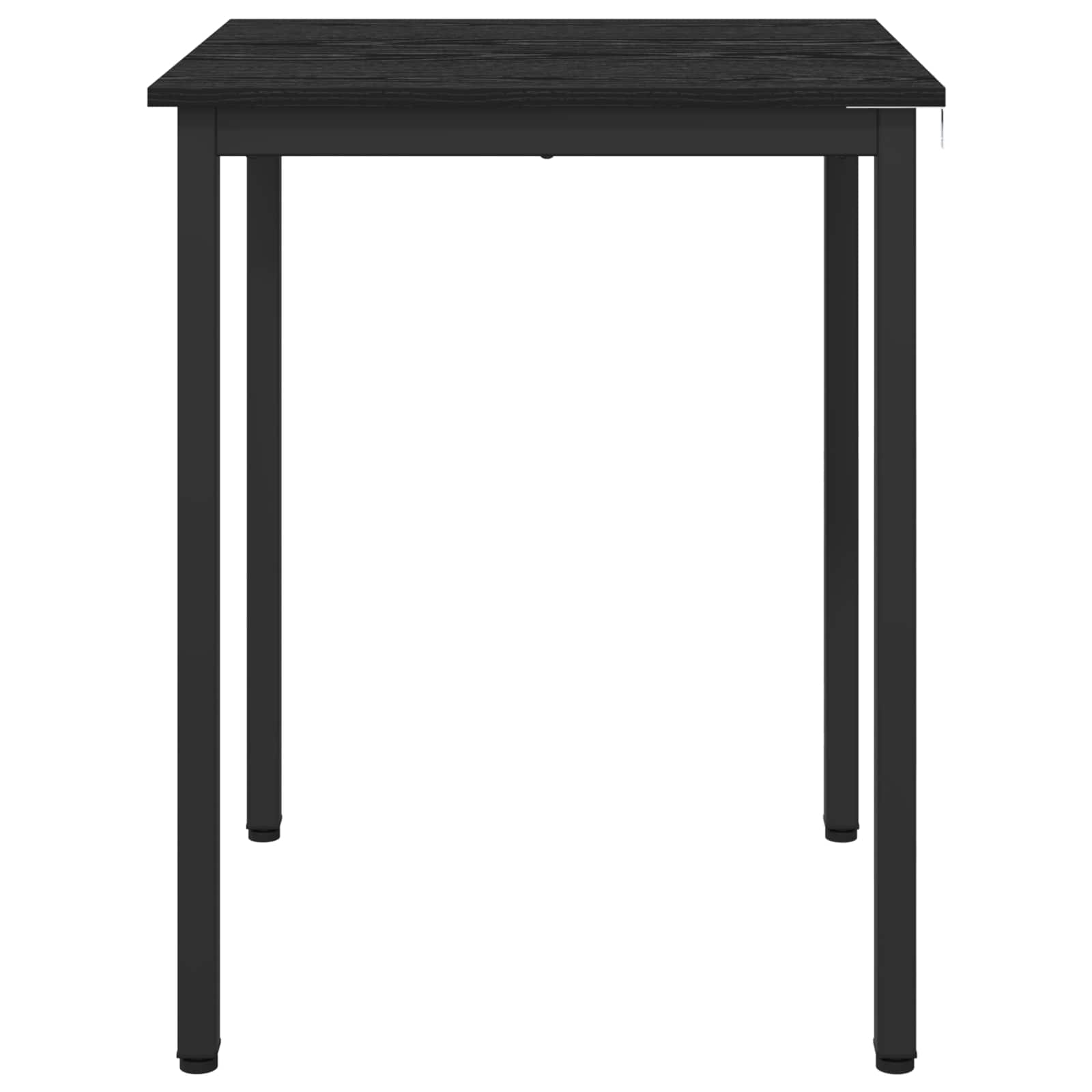 Dining Tables 60 x 60 x 75 cm Engineered Wood Black Oak Square