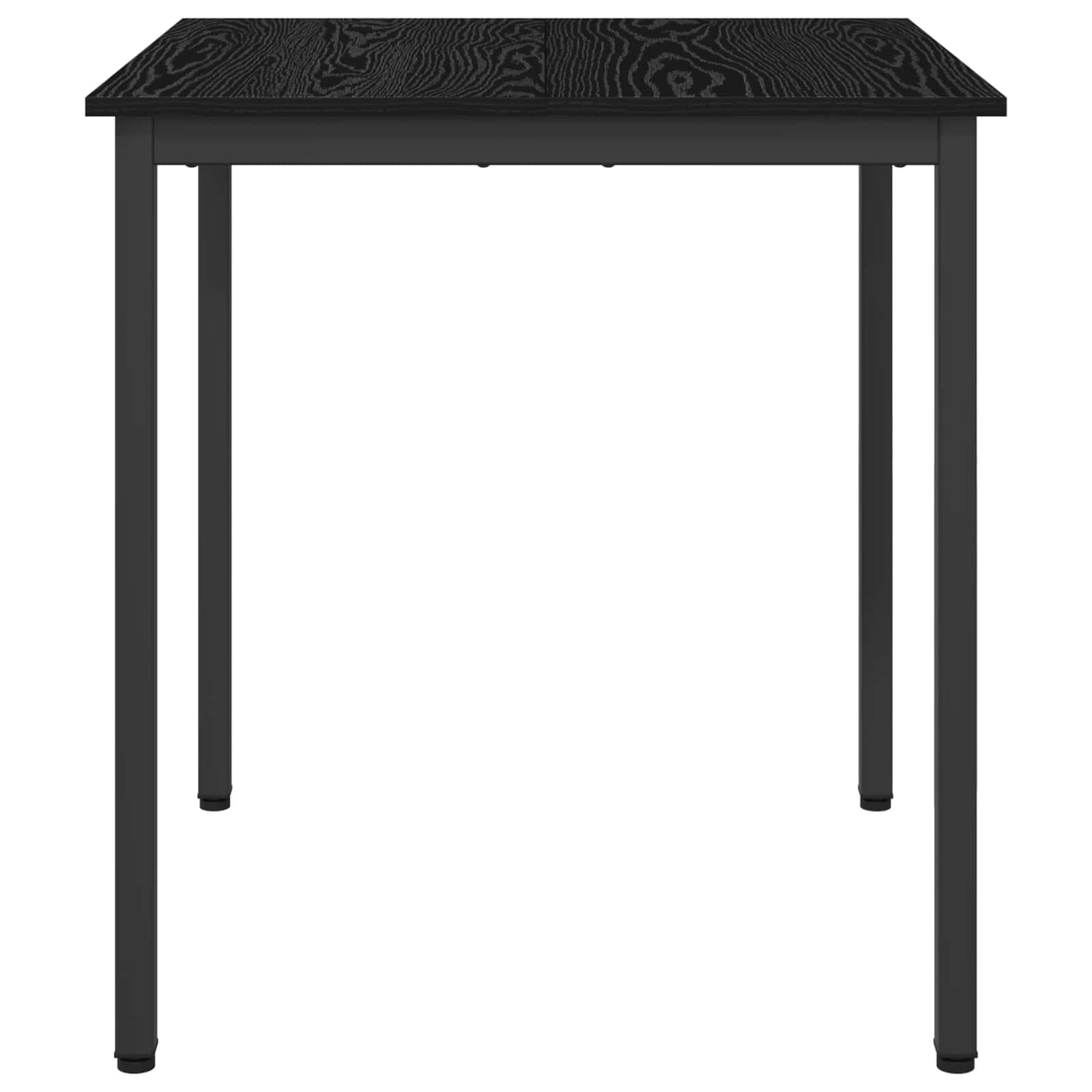 Dining Tables 70 x 70 x 75 cm Engineered Wood Black Oak Square