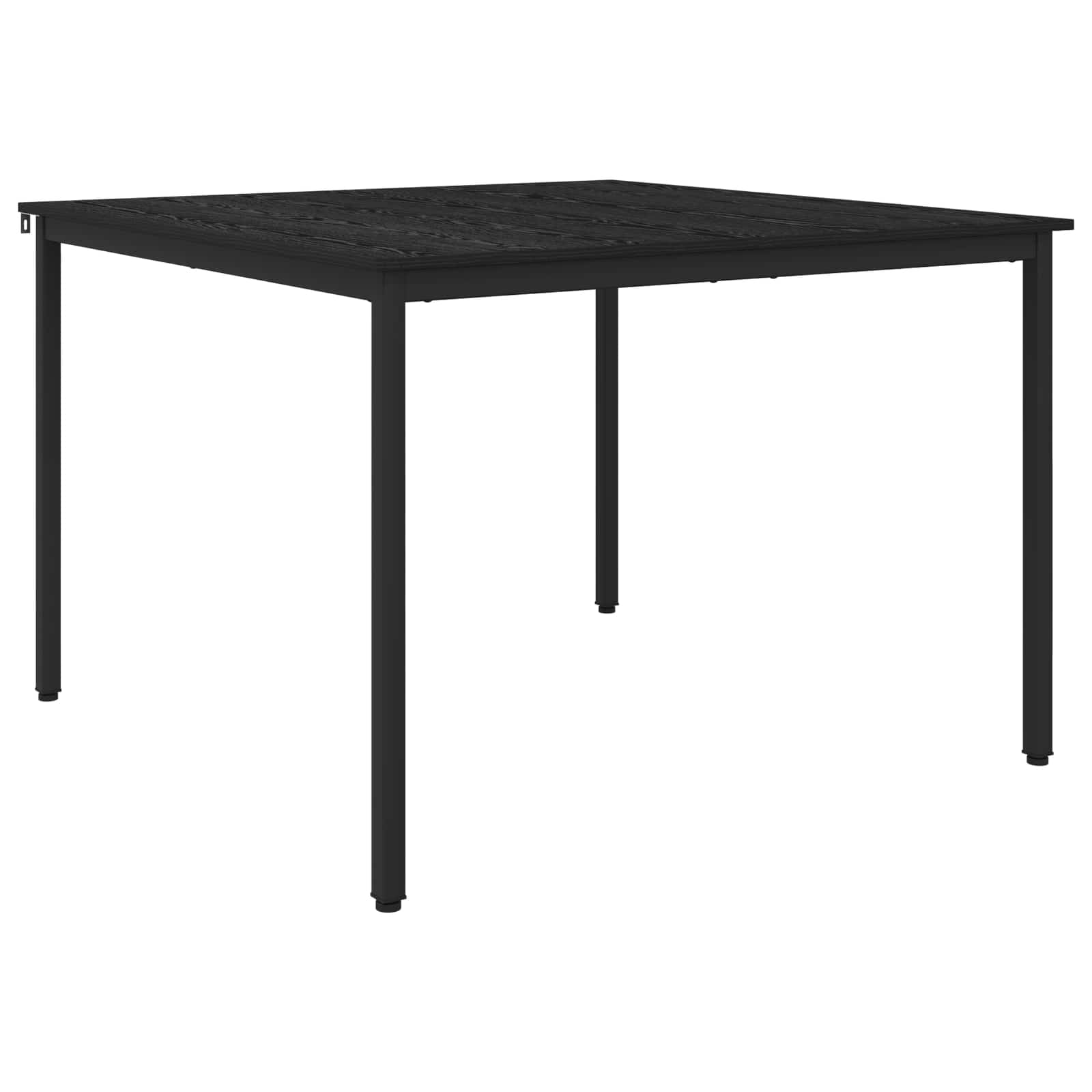 Dining Tables 110 x 110 x 75 cm Engineered Wood Black Oak