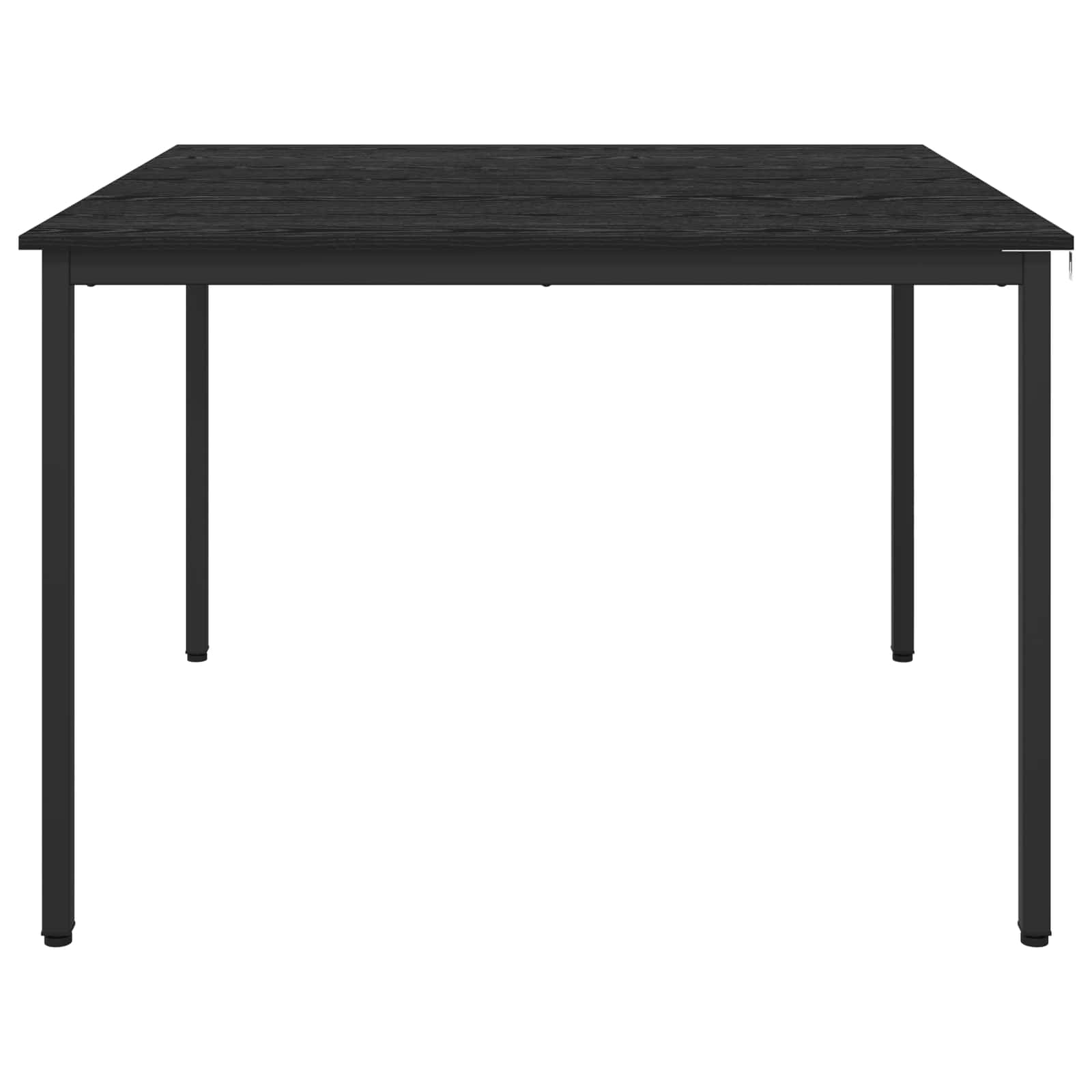 Dining Tables 110 x 110 x 75 cm Engineered Wood Black Oak