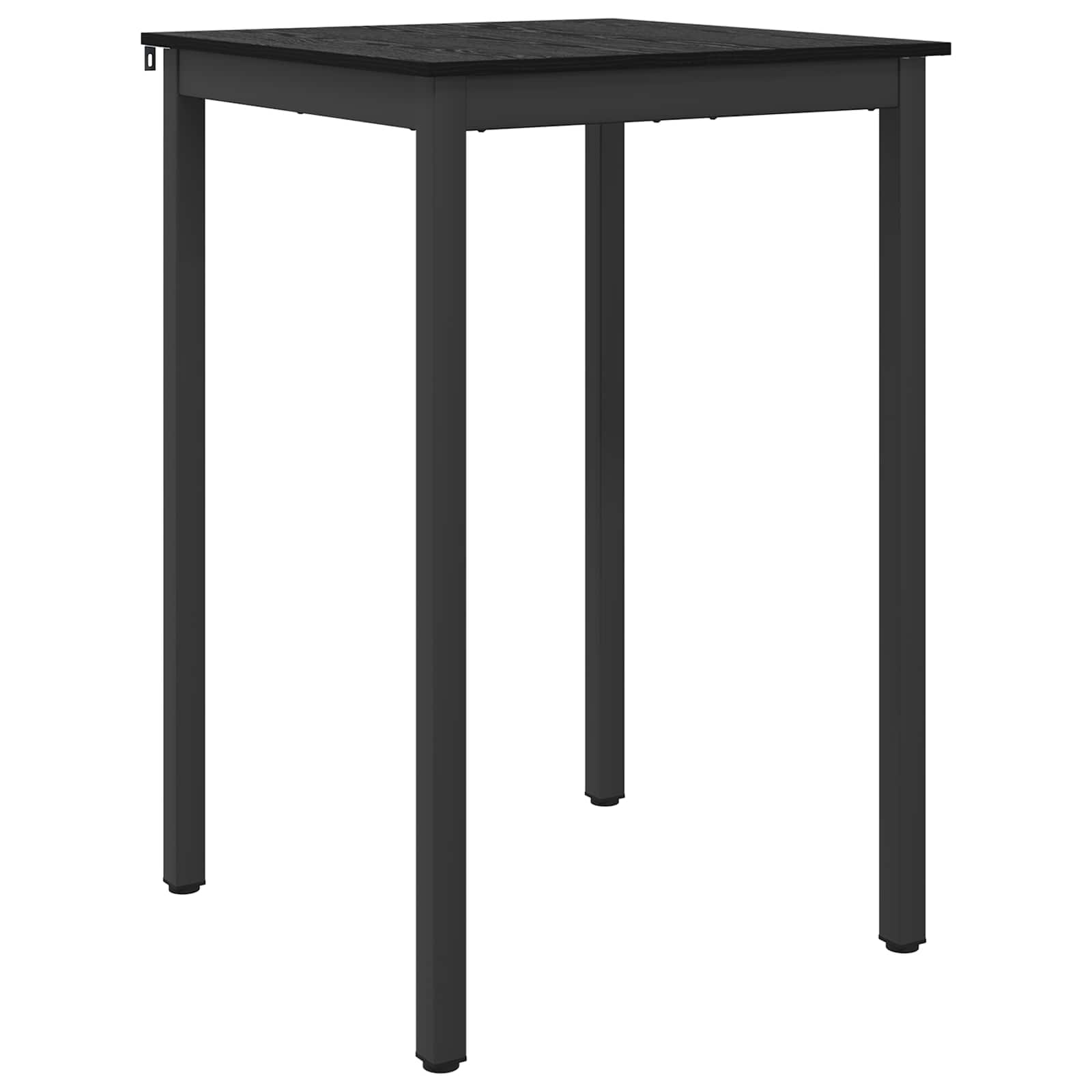 Standing Bar Table Engineered Wood Square