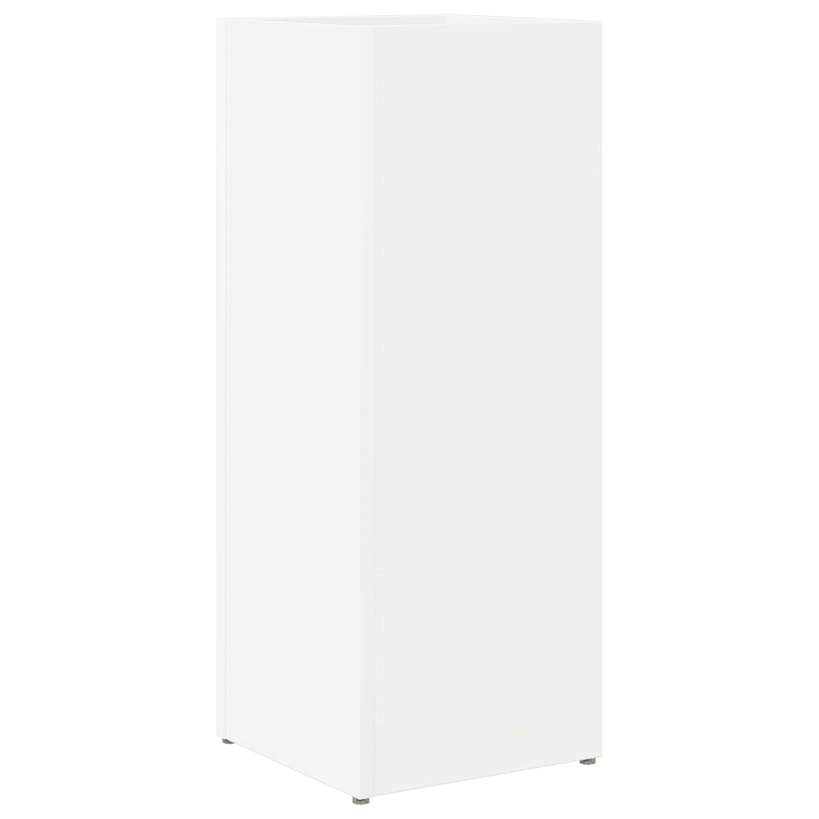 Umbrella Stand White 25 x 24.5 x 64 cm Engineered Wood