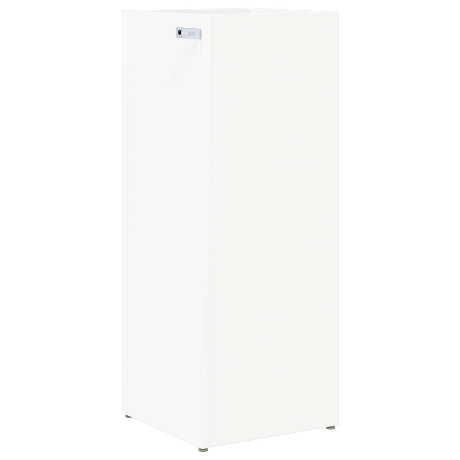 Umbrella Stand White 25 x 24.5 x 64 cm Engineered Wood