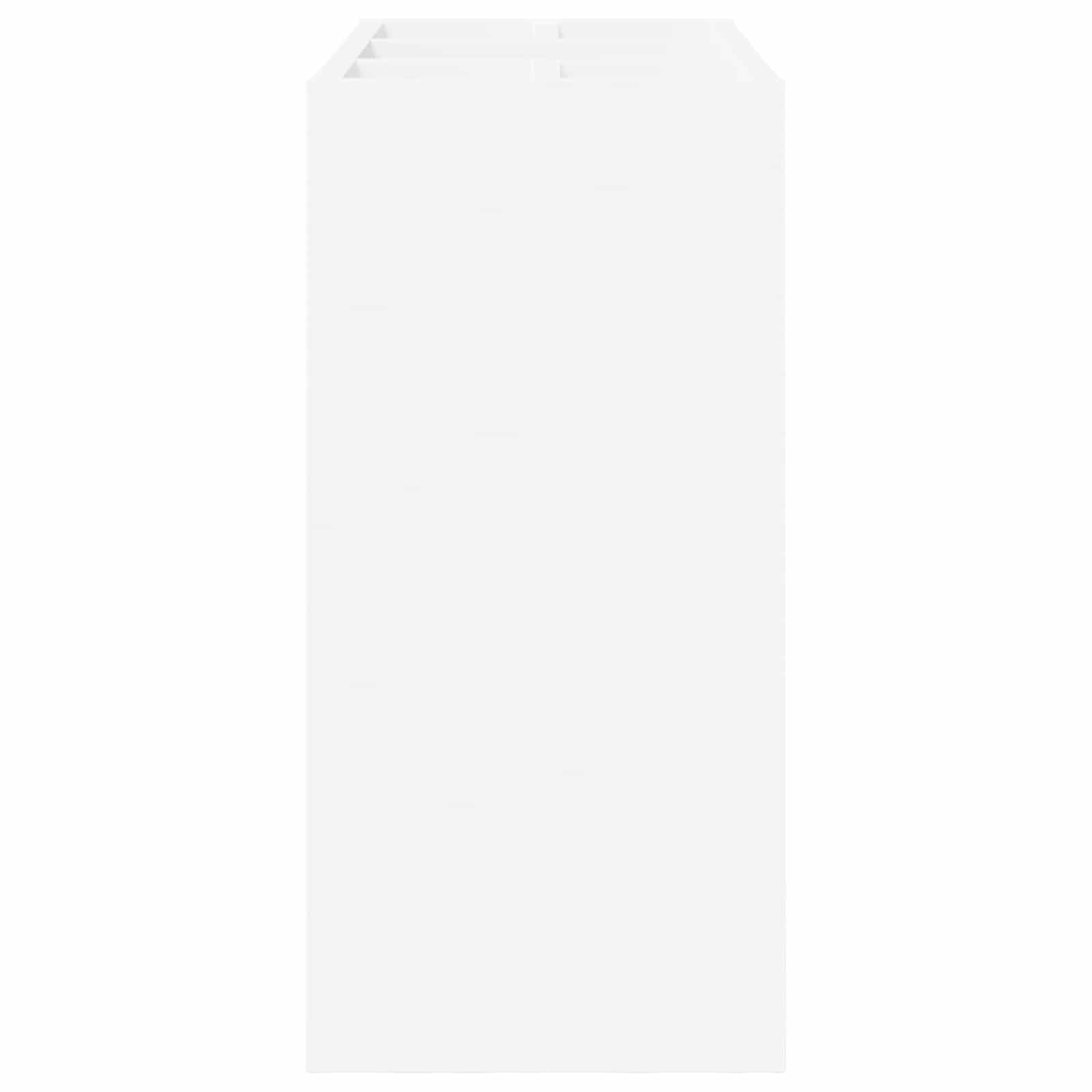 Umbrella Stand White 65 x 24 x 50 cm Engineered Wood