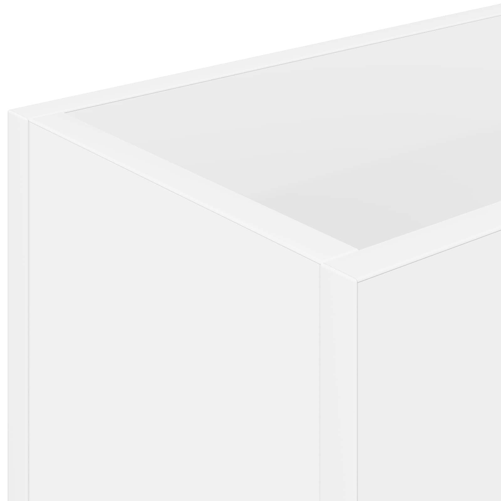 Umbrella Stand White 40 x 20 x 55.5 cm Engineered Wood