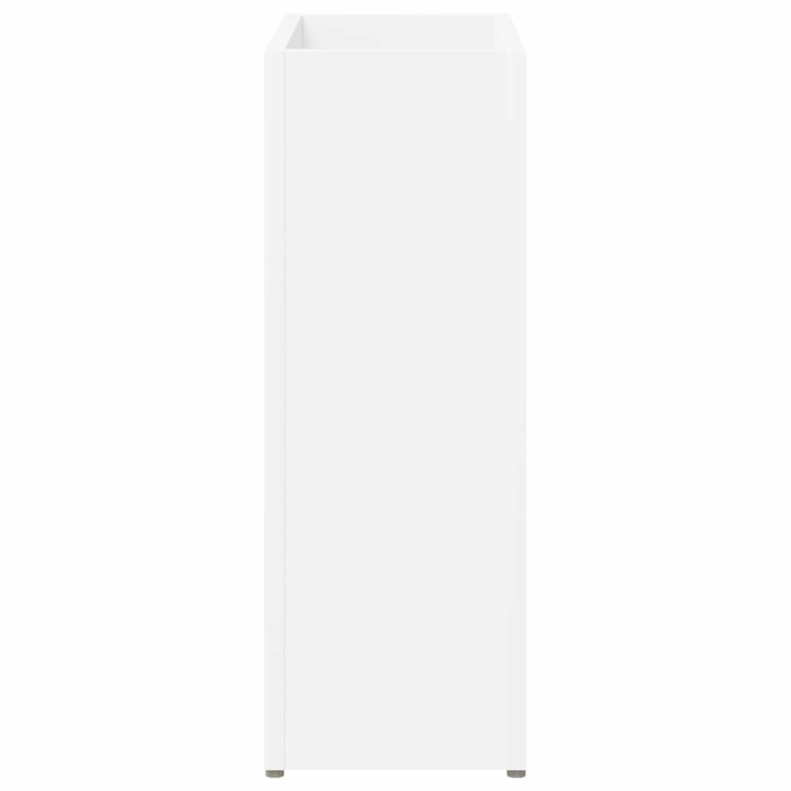 Umbrella Stand White 40 x 20 x 55.5 cm Engineered Wood