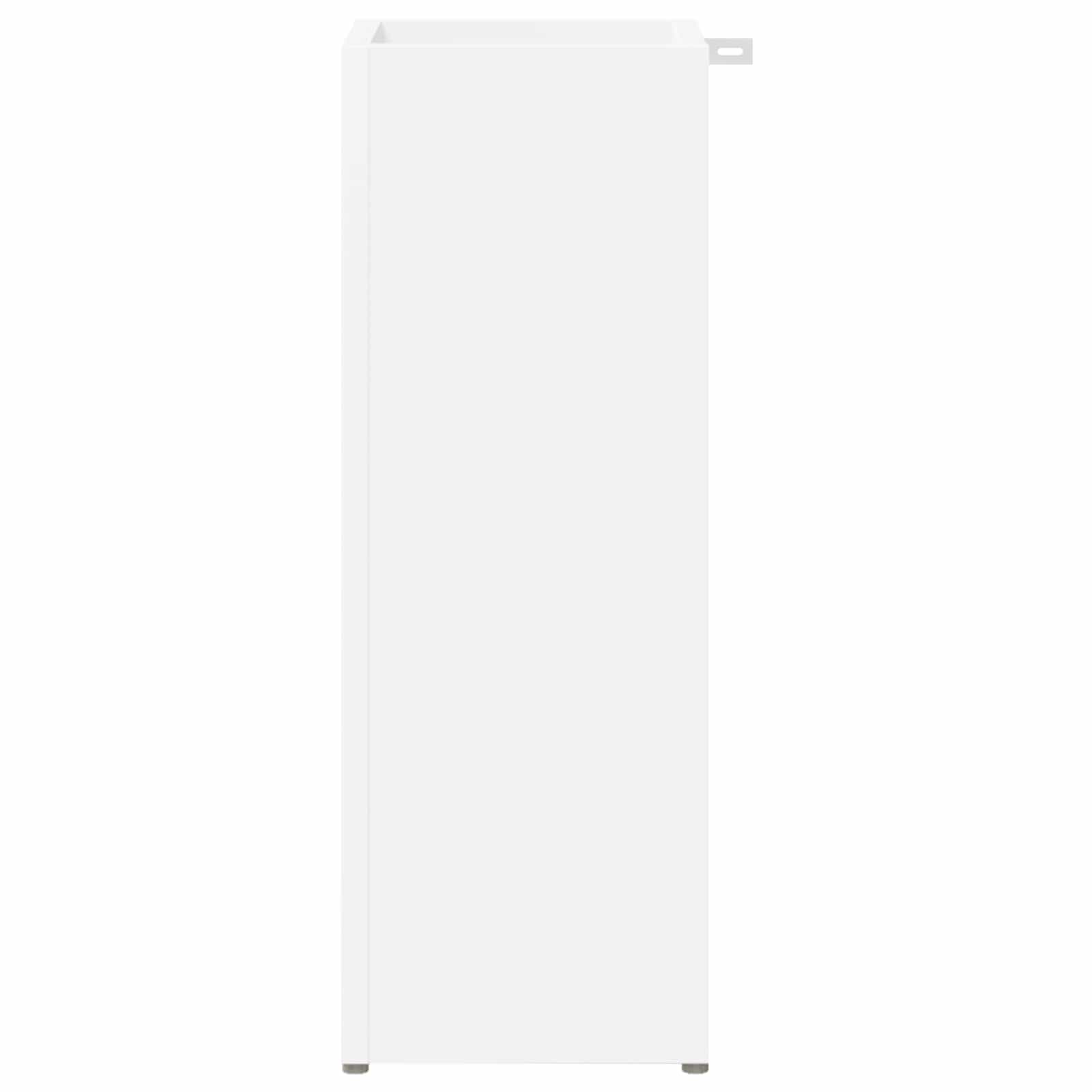 Umbrella Stand White 20 x 20 x 55.5 cm Engineered Wood