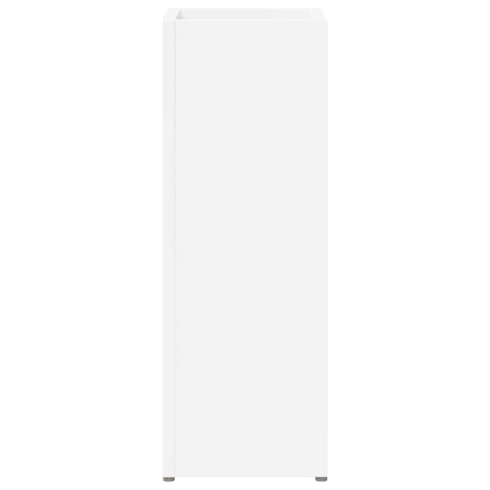 Umbrella Stand White 20 x 20 x 55.5 cm Engineered Wood