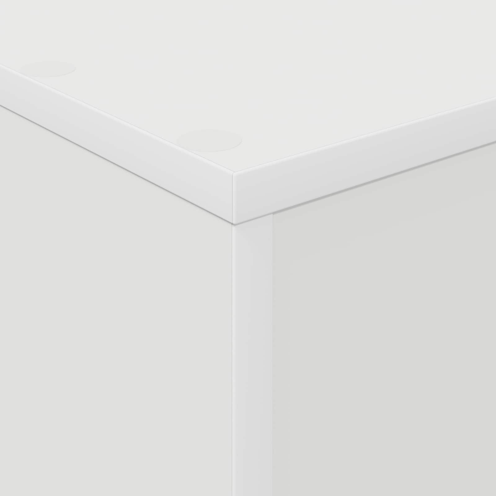 Magazine Rack White 70 x 41 x 126 cm Engineered Wood