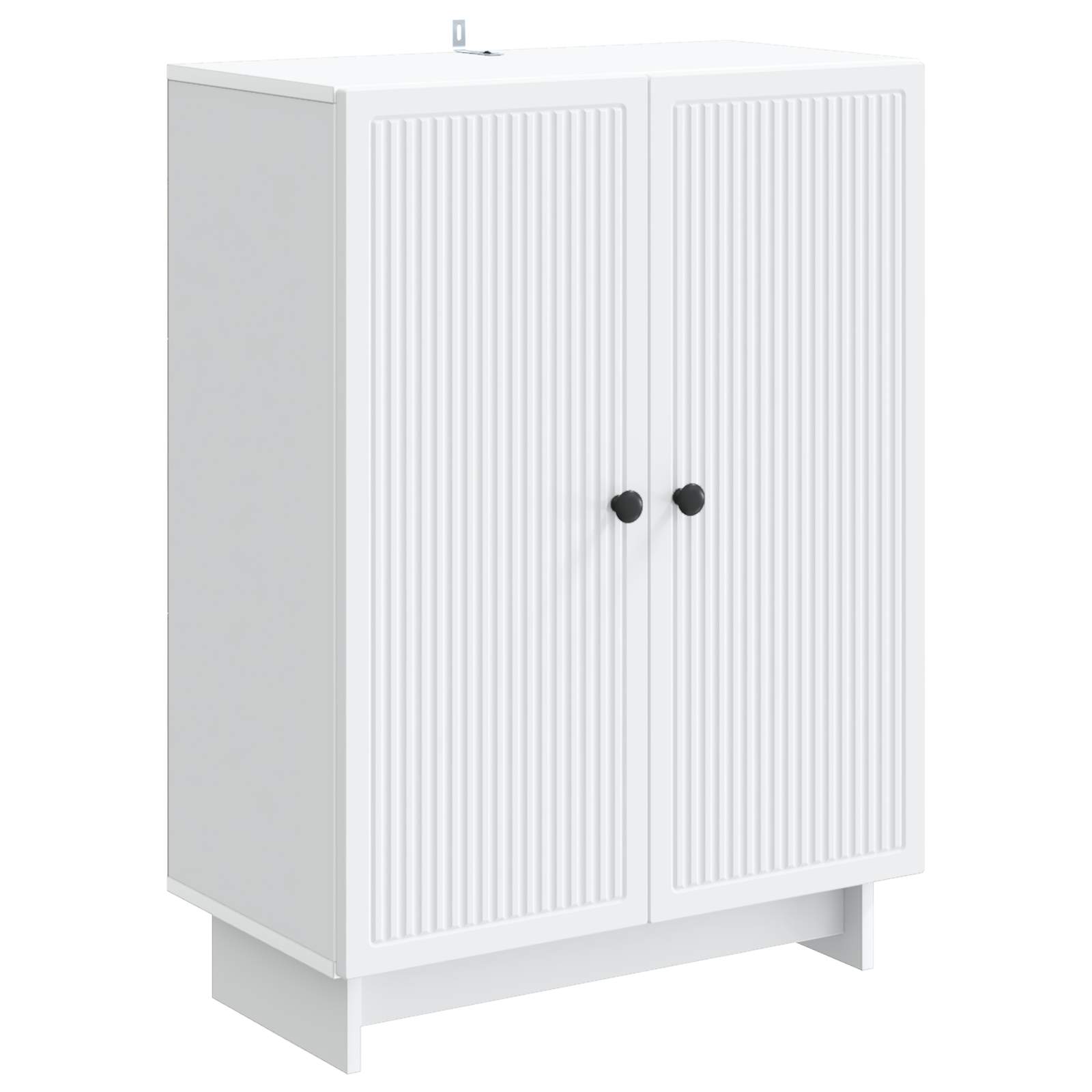 Sideboard White 66 x 34.5 x 90 cm Engineered Wood
